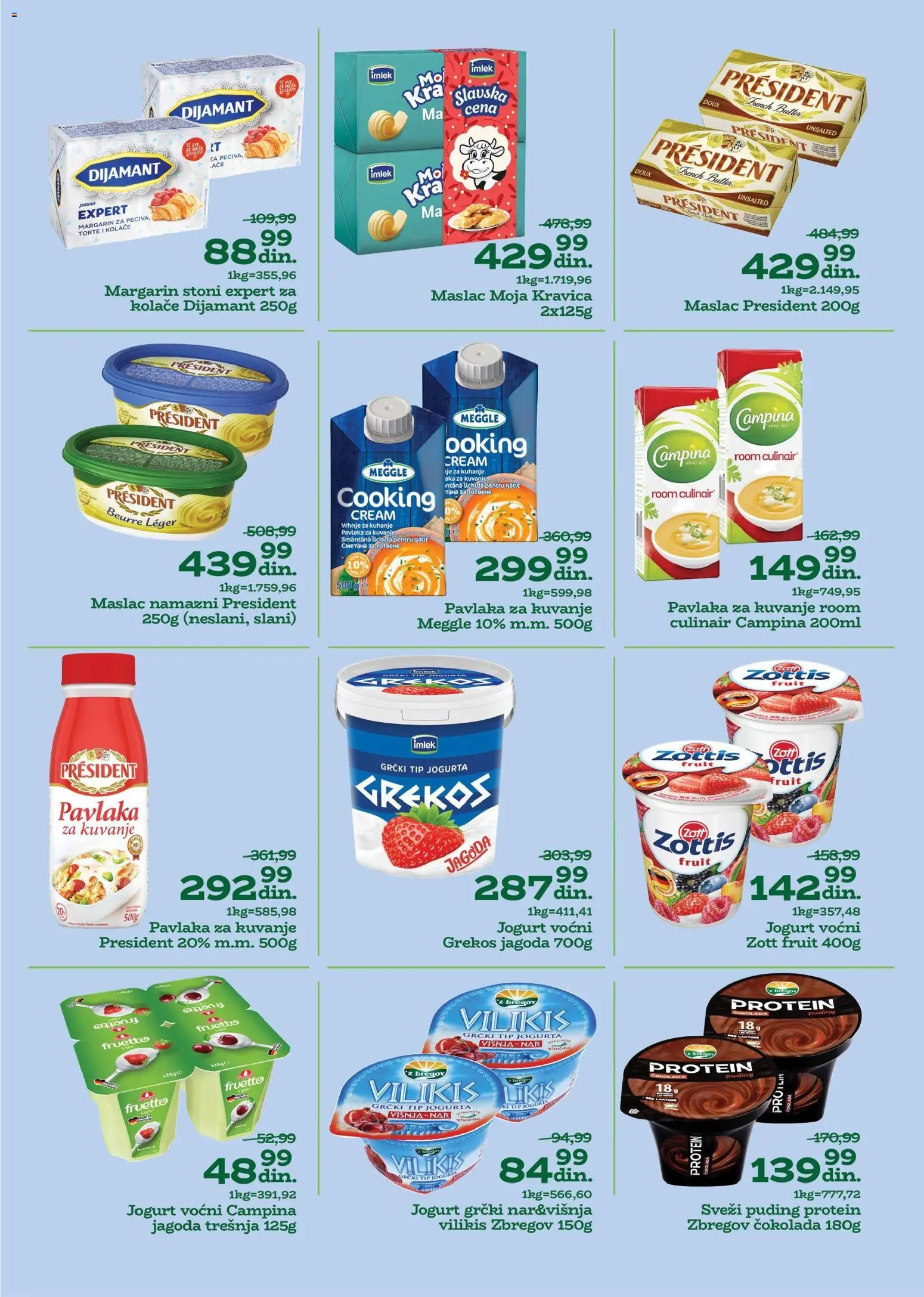 Univerexport katalog - važi od 24.11.2025 | Strana: 8 | Proizvode: Višnja, Moja kravica, Jogurt, Čokolada