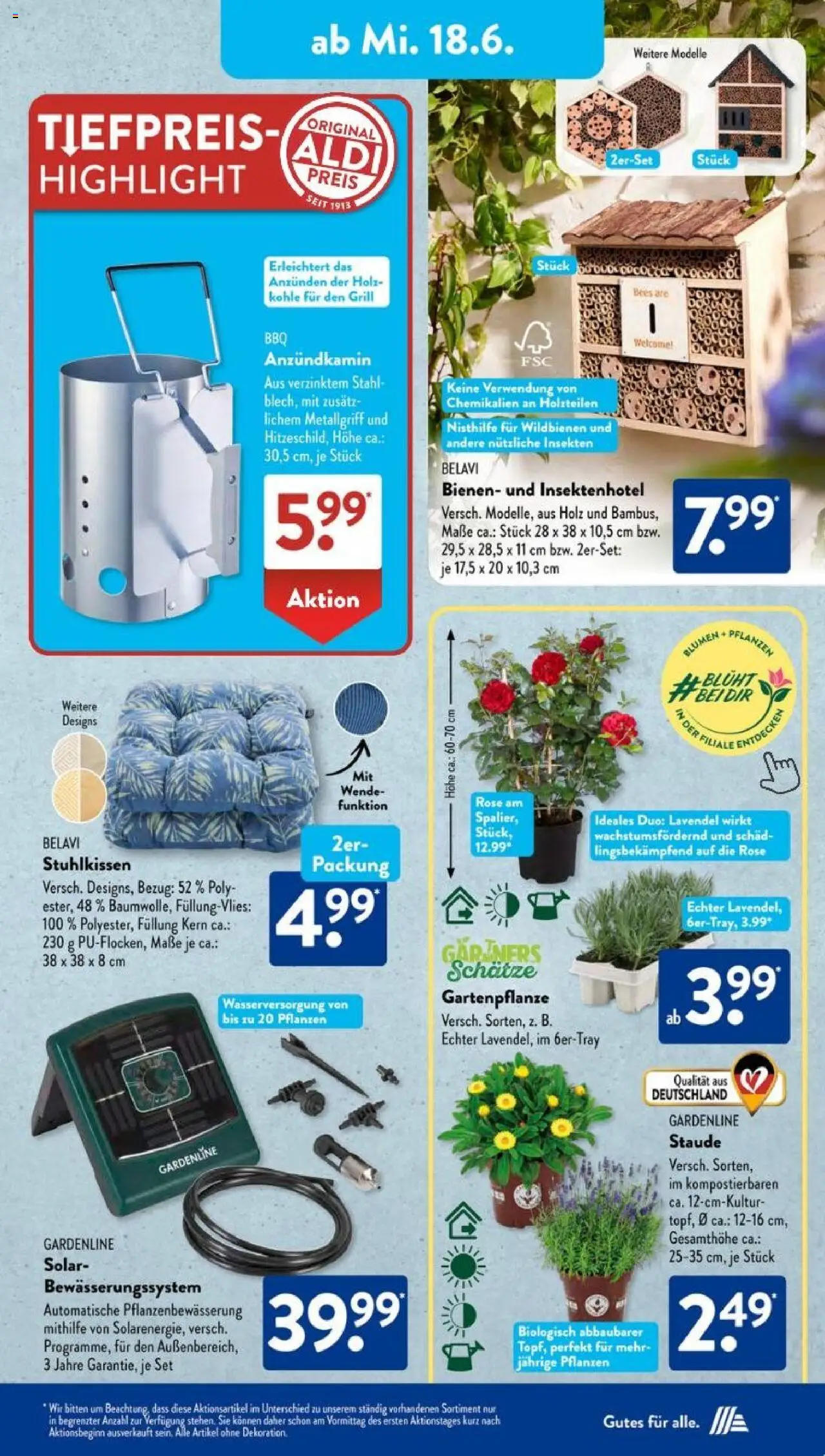 Aldi Süd Prospekt 	 - gültig ab dem 16.06.2025 | Seite: 21 | Produkte: Hochbeet