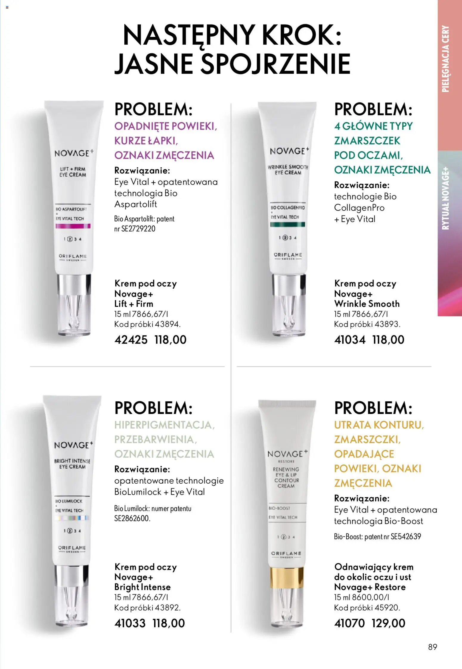 Oriflame Katalog 1 2026 od 24.12.2025 | Strona: 89 | Produkty: Krem