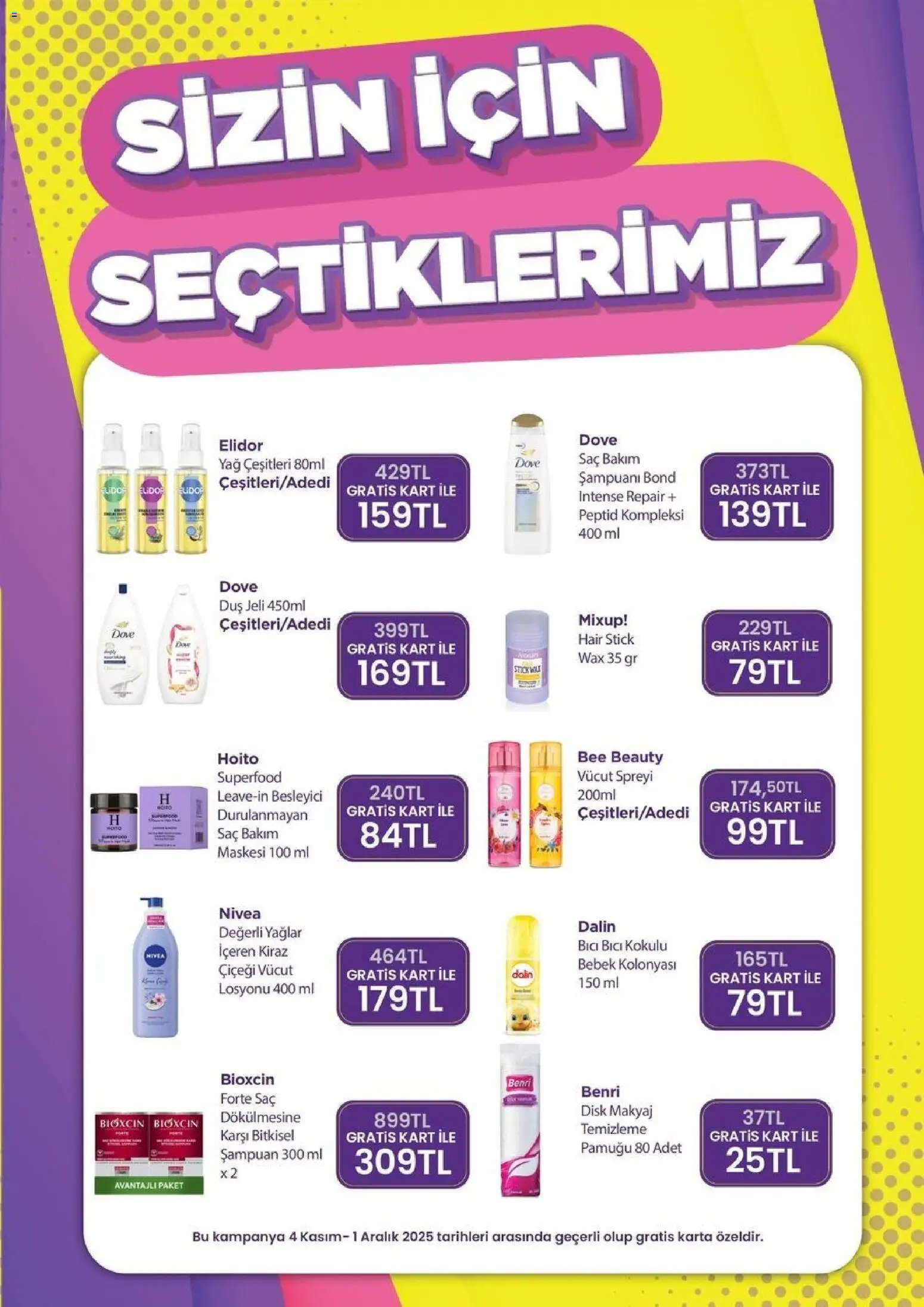 Gratis Black Friday - 01.11.2025 tarihinden itibaren geçerlidir | Sayfa: 11 | Ürünler: Duş, Şampuan, Makyaj, Yağ