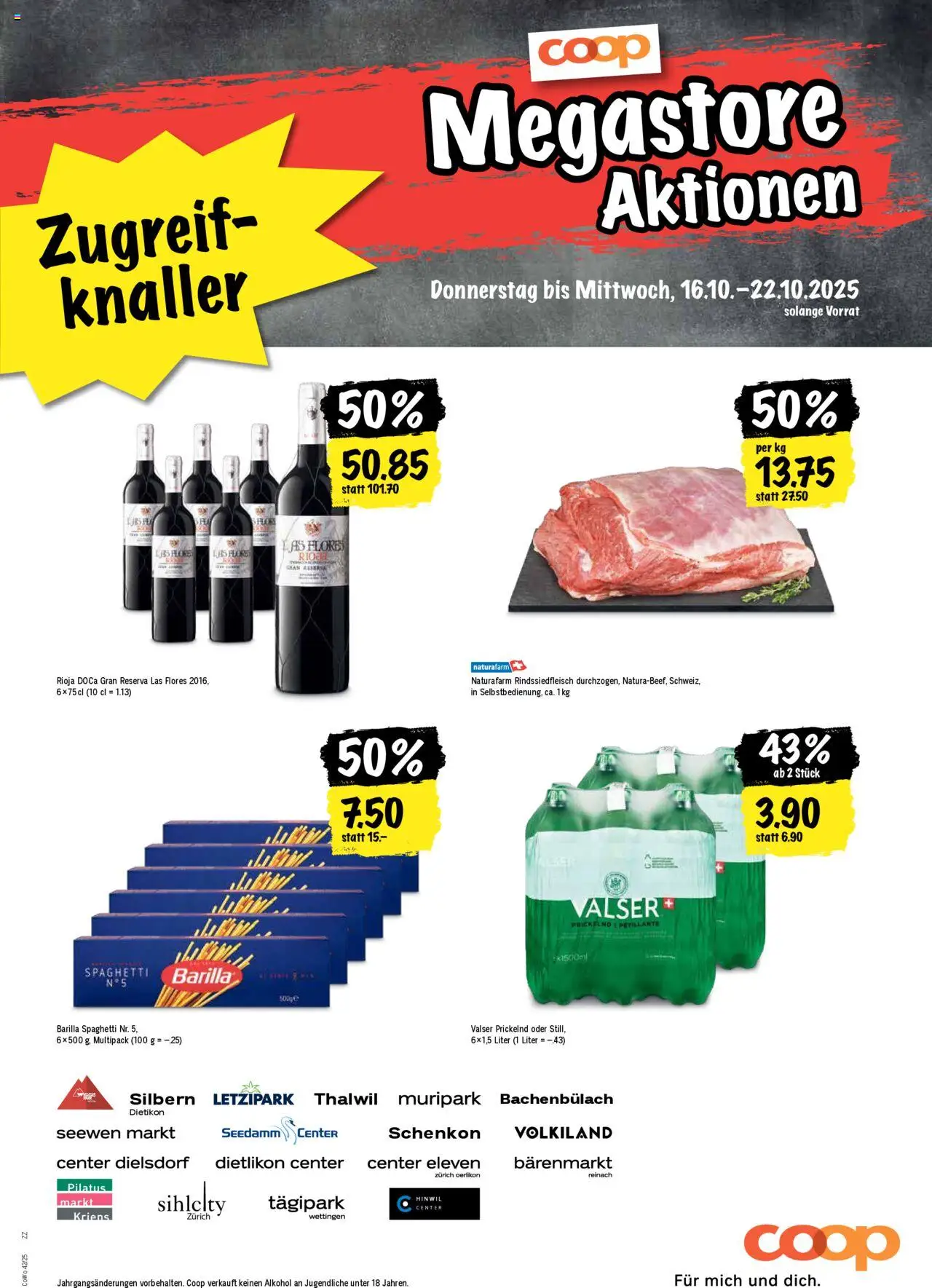 Coop Aktionen – gültig ab 16.10.2025 | Seite: 21 | Produkte: Barilla
