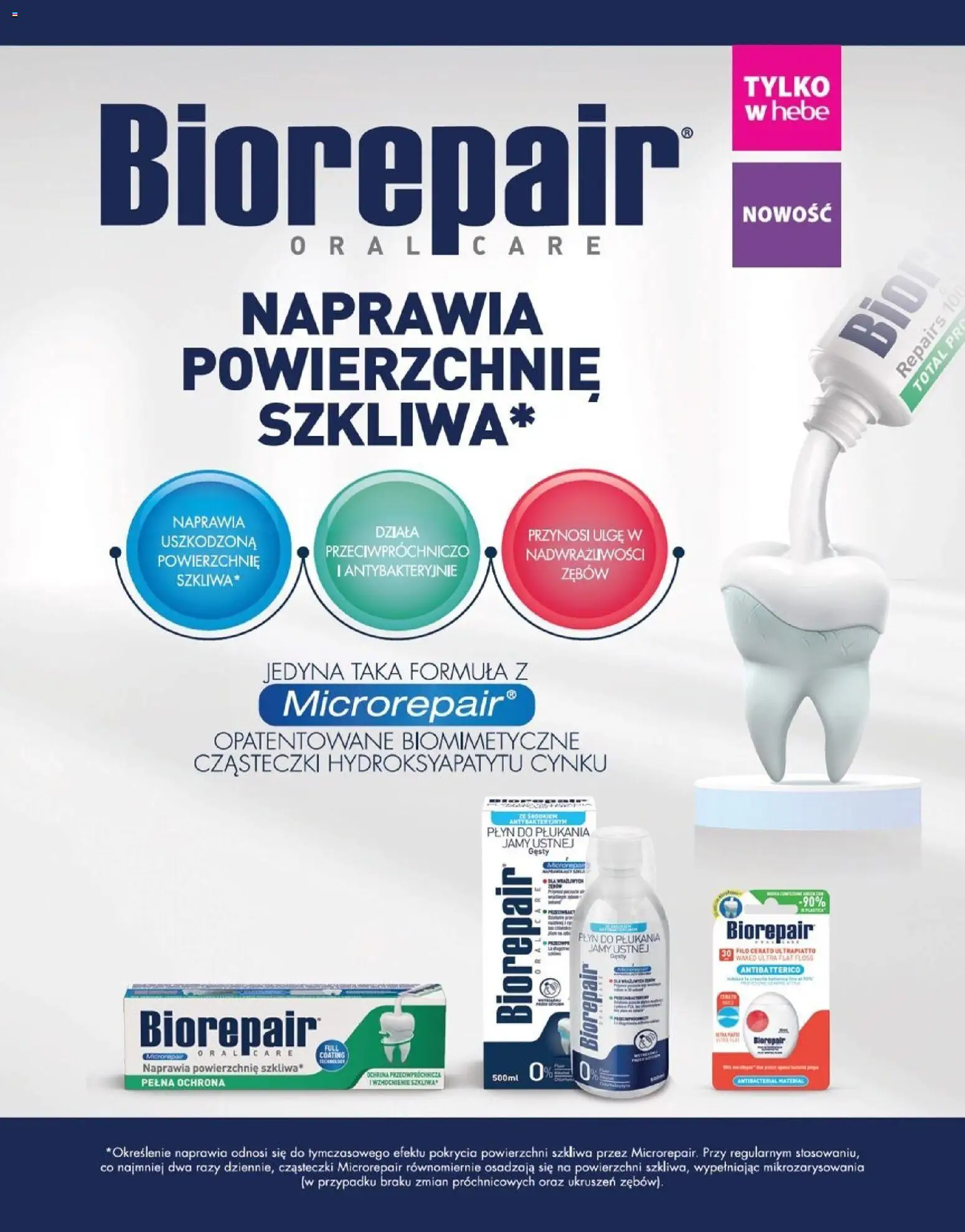 Hebe gazetka - Magazyn od 01.03.2026 | Strona: 125 | Produkty: Płyn do płukania jamy ustnej