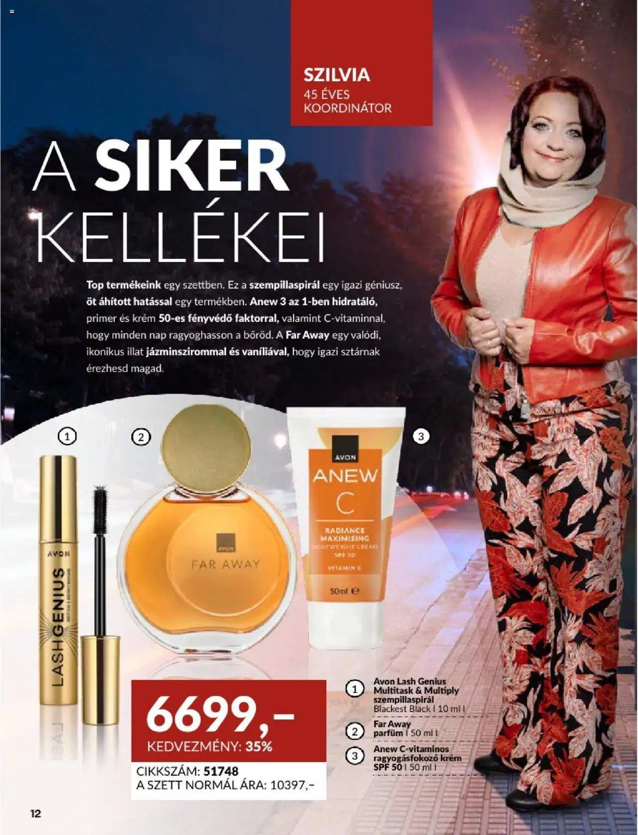 Avon akciós ujság - amely érvényes a következő dátumtól: 01.08.2025 | Oldal: 12