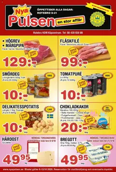 Nya Pulsen - erbjudanden - Förhandsvisning av reklamblad från butik Nya Pulsen aktuell från 06.10.2025