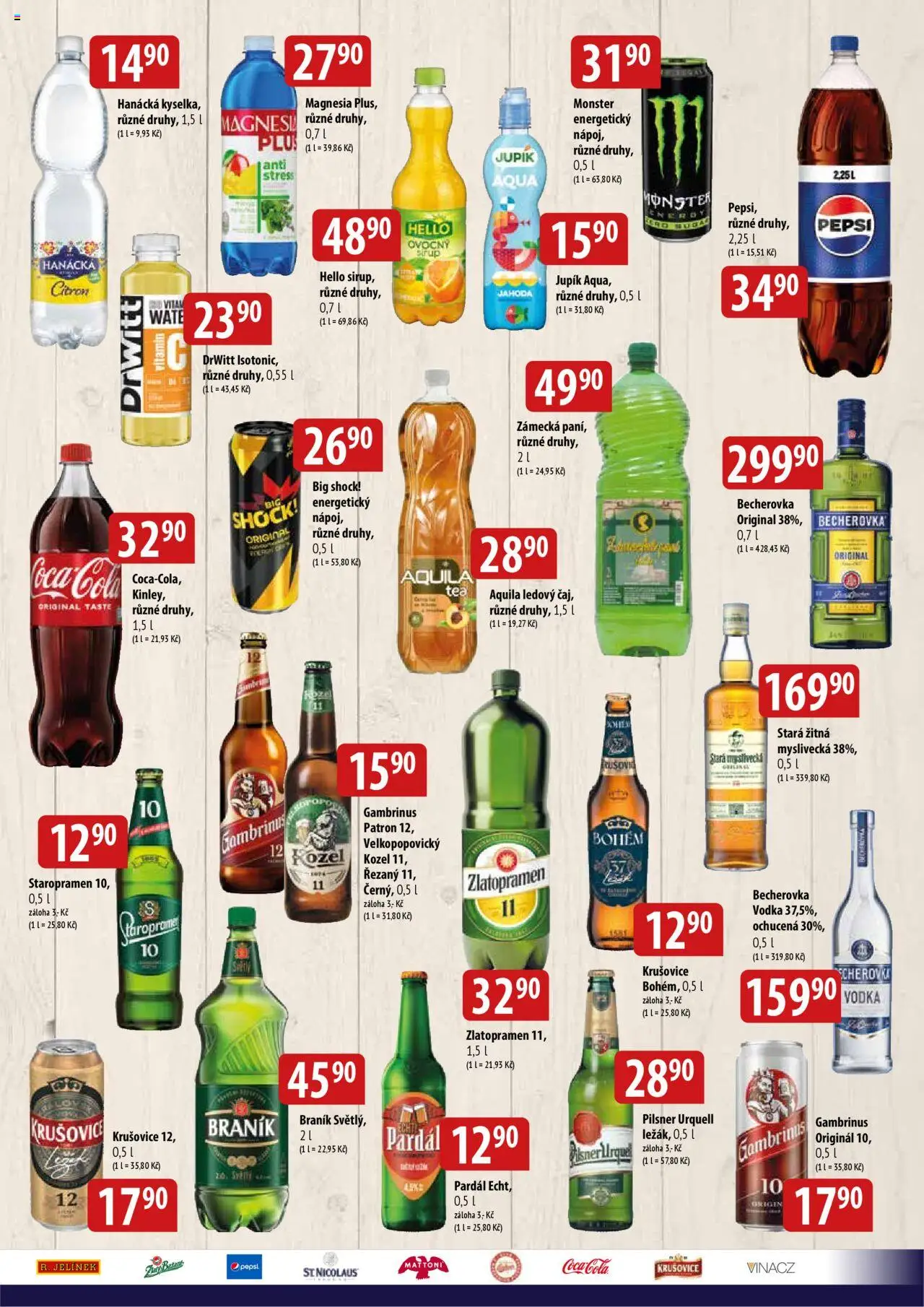 BALA velký leták Holba + od 15.10.2025 | Strana: 5 | Produkty: Vodka, Pilsner, Magnesia, Jelínek