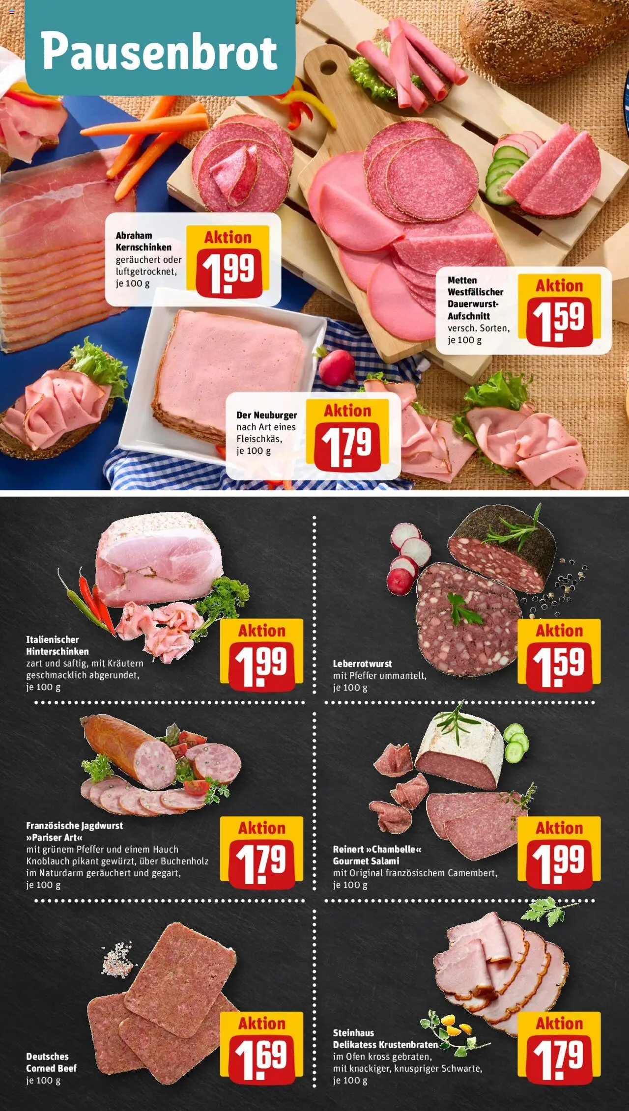Rewe ihr Kaufpark Prospekt 	 - gültig ab dem 25.08.2025 | Seite: 8 | Produkte: Ofen, Pfeffer, Knoblauch, Salami