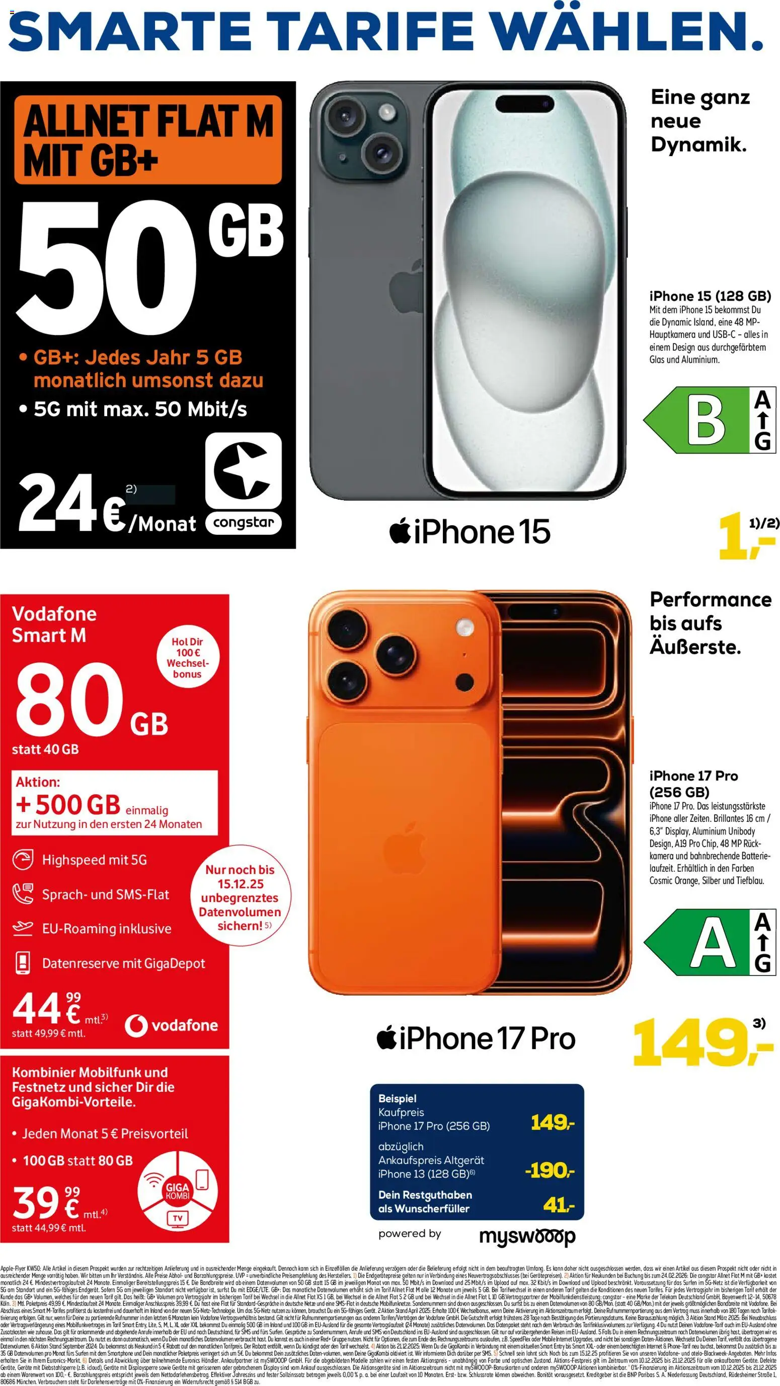 Euronics  Aktueller Prospekt – gültig ab 10.12.2025 | Seite: 14 | Produkte: Kamera, Batterie, Iphone, Smartphone