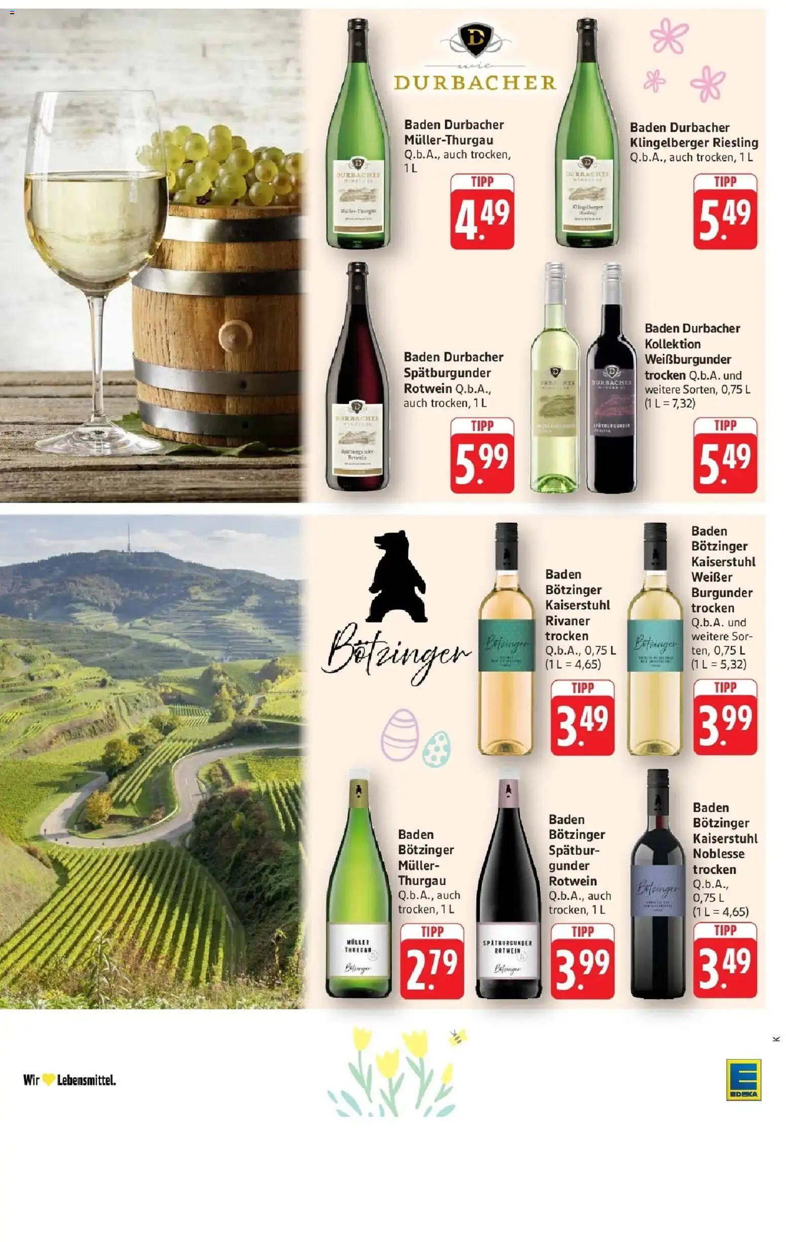 Edeka prospekt Ettenheim	 – gültig ab 29.03.2026 | Seite: 72 | Produkte: Rotwein, Rotwein trocken