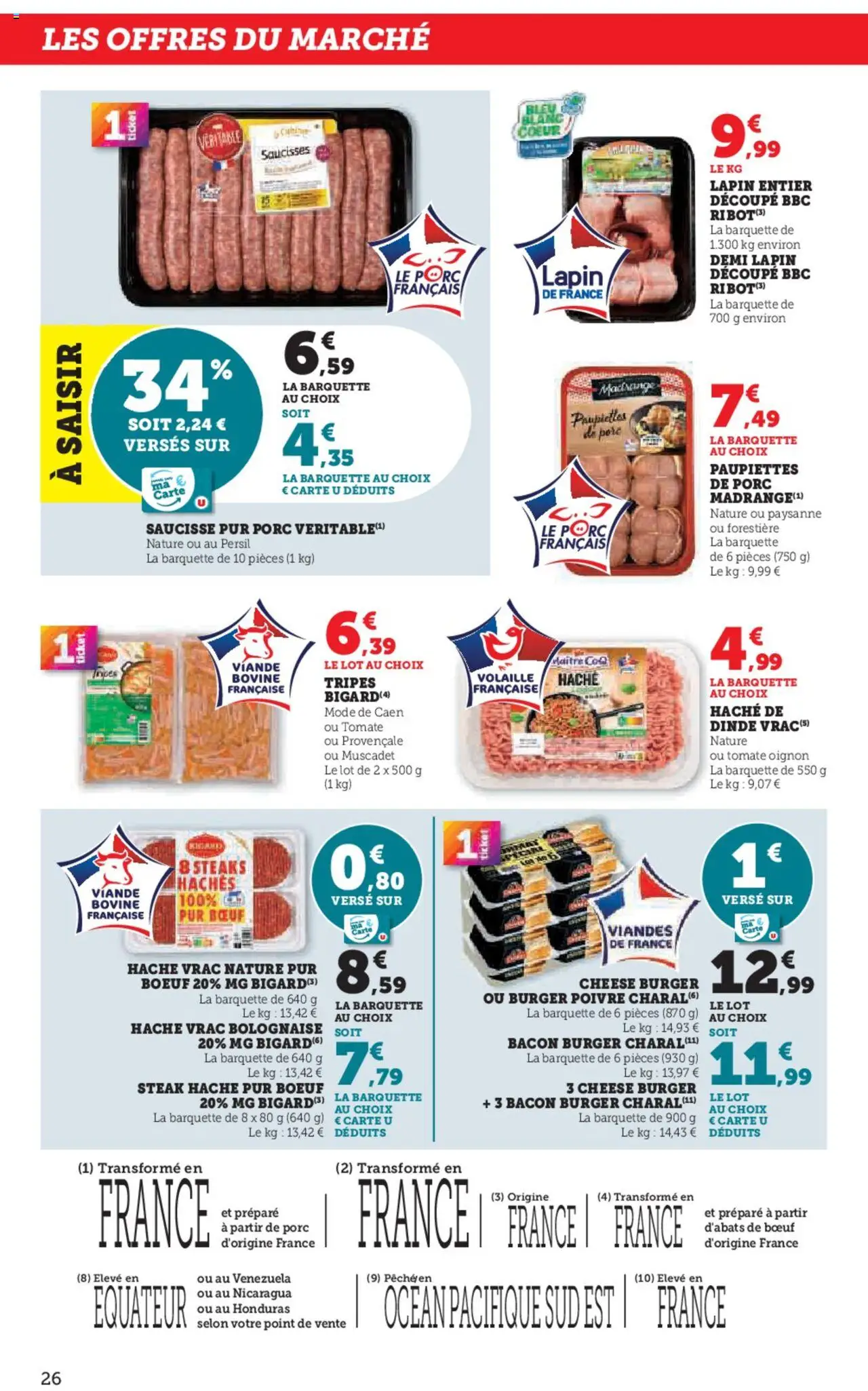 {H1} | Page: 26 | Produits: Persil, Lapin, Volaille, Oignon