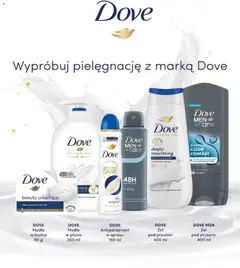 Pogląd oferty "DOVE Antyperspirant w sprayu, Antyperspirant w sprayu 150 ml" - ważna od 01.03.2026 | Strona: 131 | Produkty: Prysznic, Mydło, Żel pod prysznic, Antyperspirant