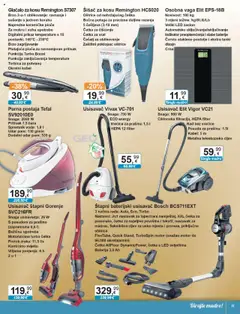 KTC - Katalog tehnike i posuđa - Pregled kataloga iz trgovine KTC, vrijedi od 22.10.2025 | Stranica: 11 | Proizvodi: Usisavač, Parna postaja, Baterije, Torbica
