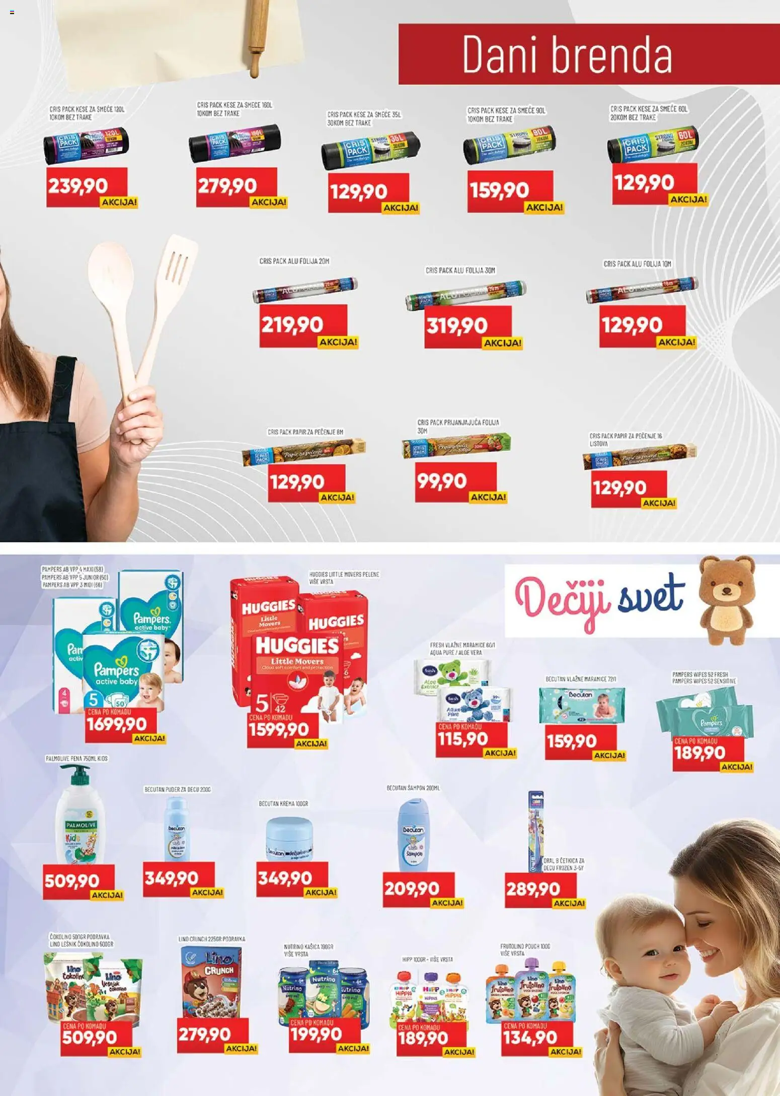 Medius katalog - važi od 07.04.2026 | Strana: 28 | Proizvode: Papir za pečenje, Lešnik, Puder, Šampon