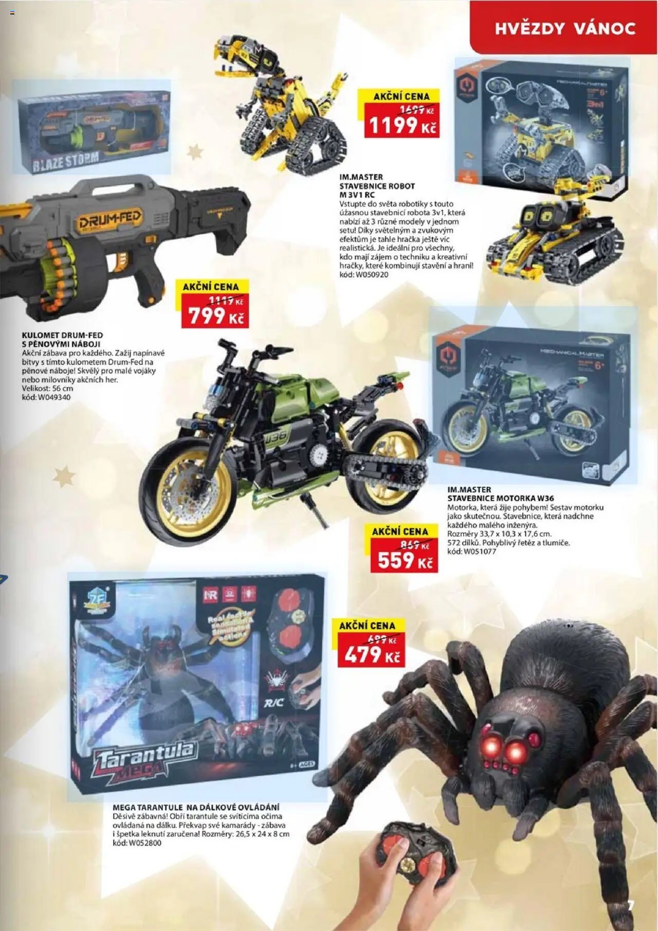 Wiky katalog - Vánoce 2025 od 14.10.2025 | Strana: 7 | Produkty: Stavebnice, Robot, Modely