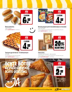 JUMBO folder / publicité - Voorbeeld van een folder van JUMBO, geldig van 22.04.2026 | Pagina: 7 | Producten: Roomboter, Zak, Kersen, Boter