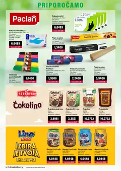 Mercator katalog akcije – veljaven od 01.03.2026 | Stran: 2 | Izdelki: Kos, Čokolino, Čokolešnik, Rokavice