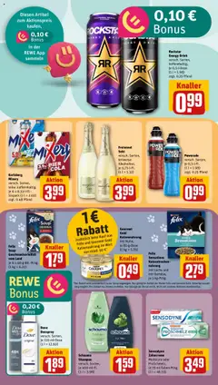 Rewe Prospekt 	 - gültig ab dem 18.08.2025 | Seite: 11 | Produkte: Schauma shampoo, Cola, Freixenet, Rockstar