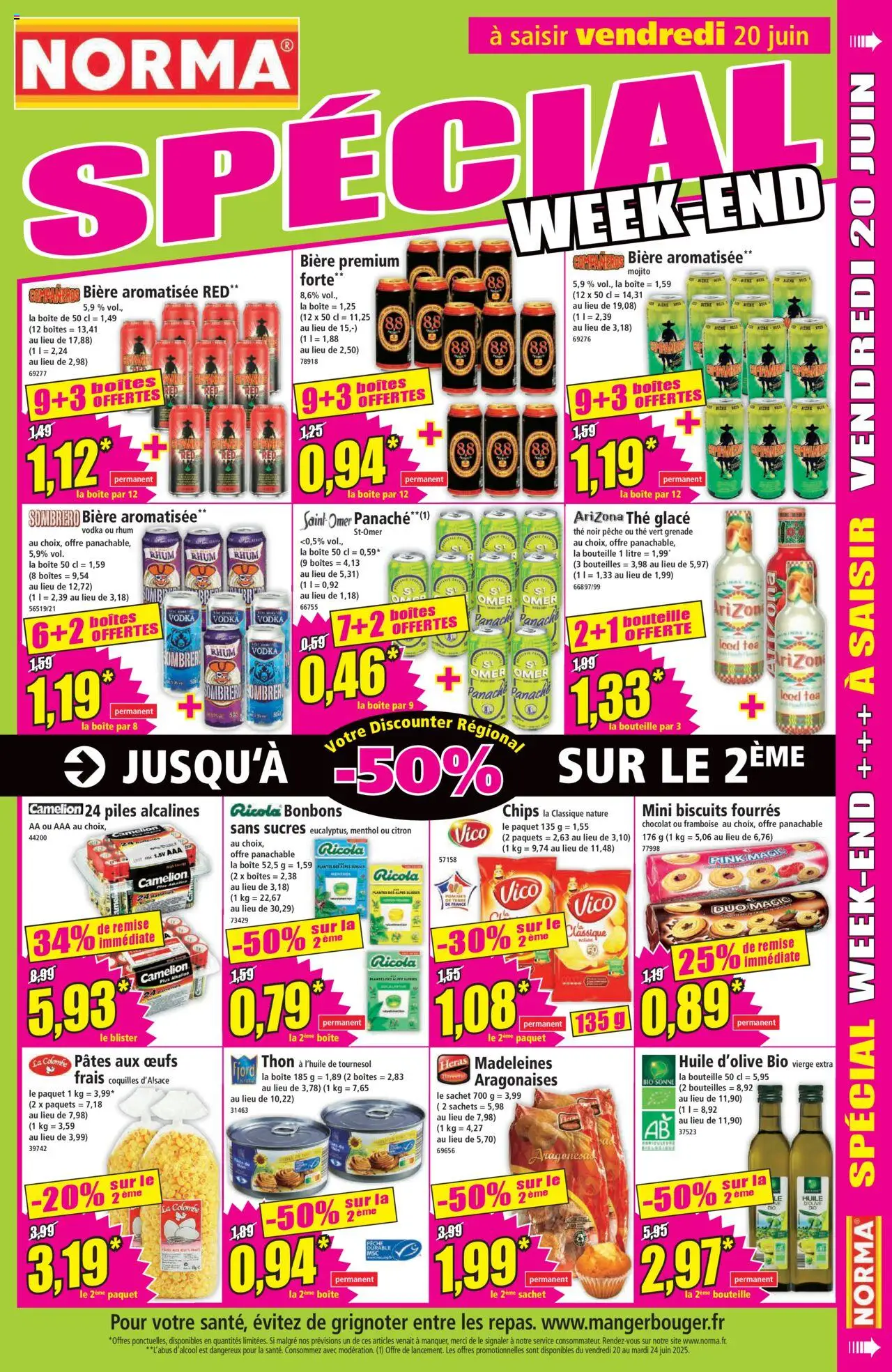  | Page: 11 | Produits: Vodka, Œufs, Huile, Pâtes