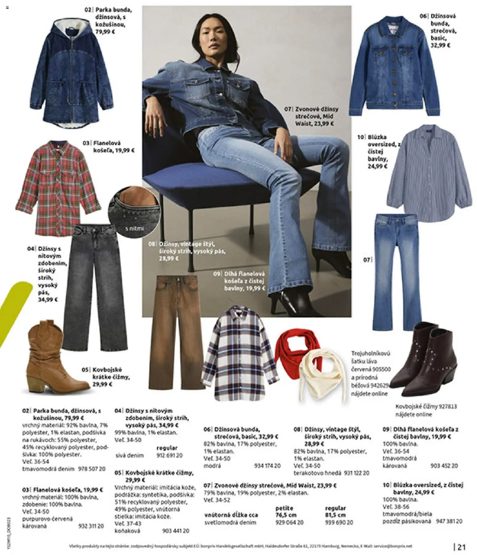 Nové Bonprix akcie – leták je platný od 24.11.2025 | Strana: 23 | Produkty: Blúzka