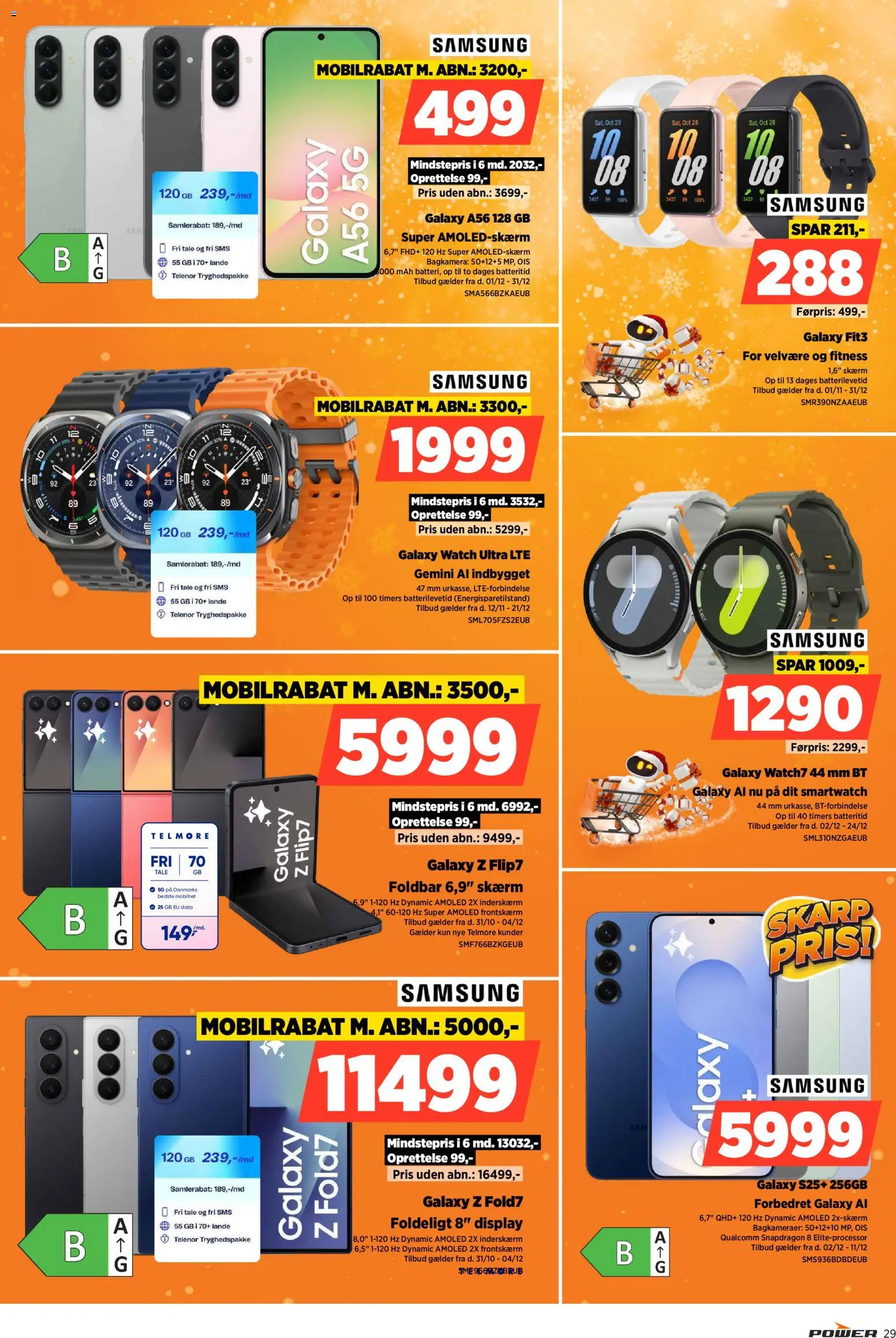 Power tilbudsavis – gyldig fra 02.12.2025 | Side: 29 | Produkter: Skærm, Smartwatch