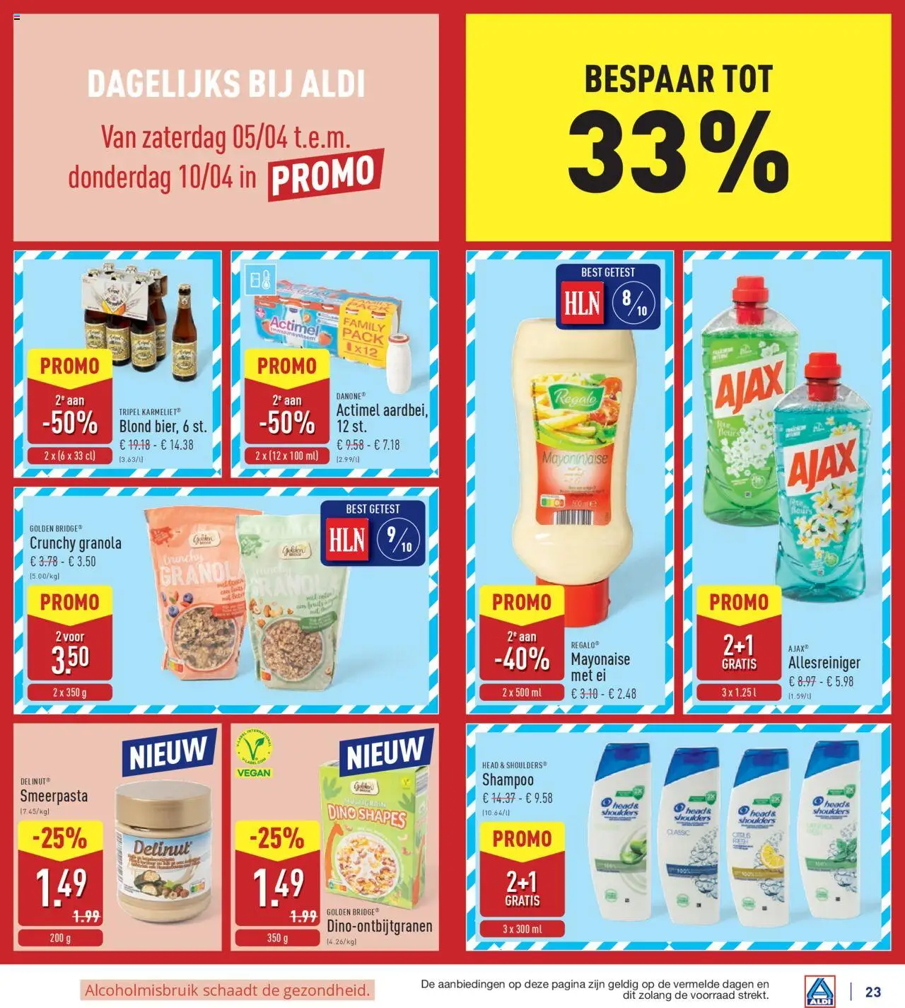 {H1} | Pagina: 23 | Producten: Allesreiniger, Shampoo, Keksajt