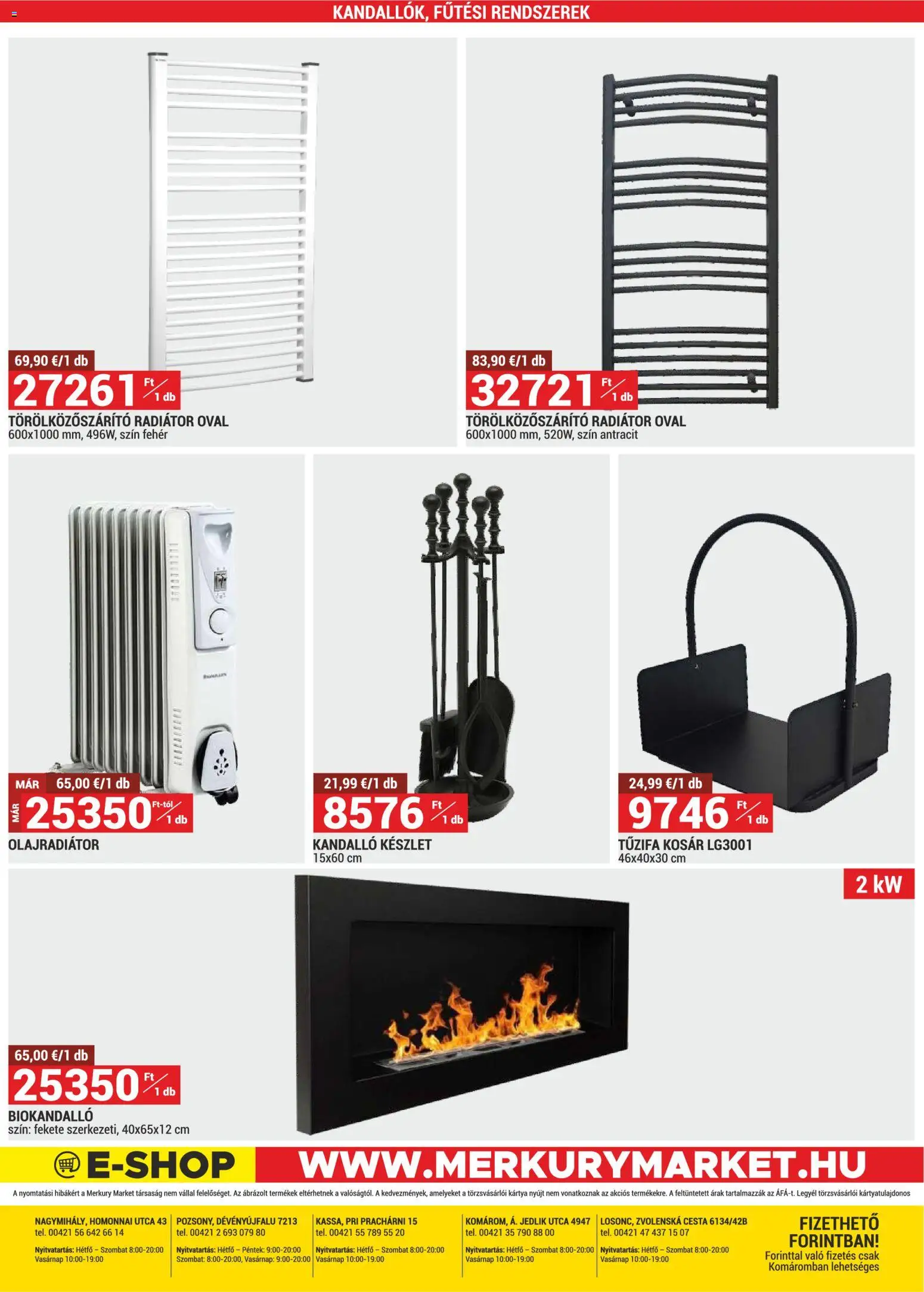 Merkury Market akciós ujság - amely érvényes a következő dátumtól: 02.01.2026 | Oldal: 26