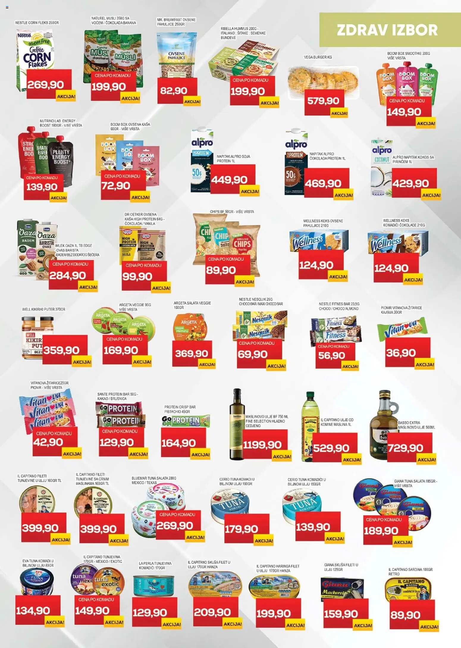 Medius katalog - važi od 27.01.2026 | Strana: 7 | Proizvode: Žitarice, Pahuljice, Skuša, Musli