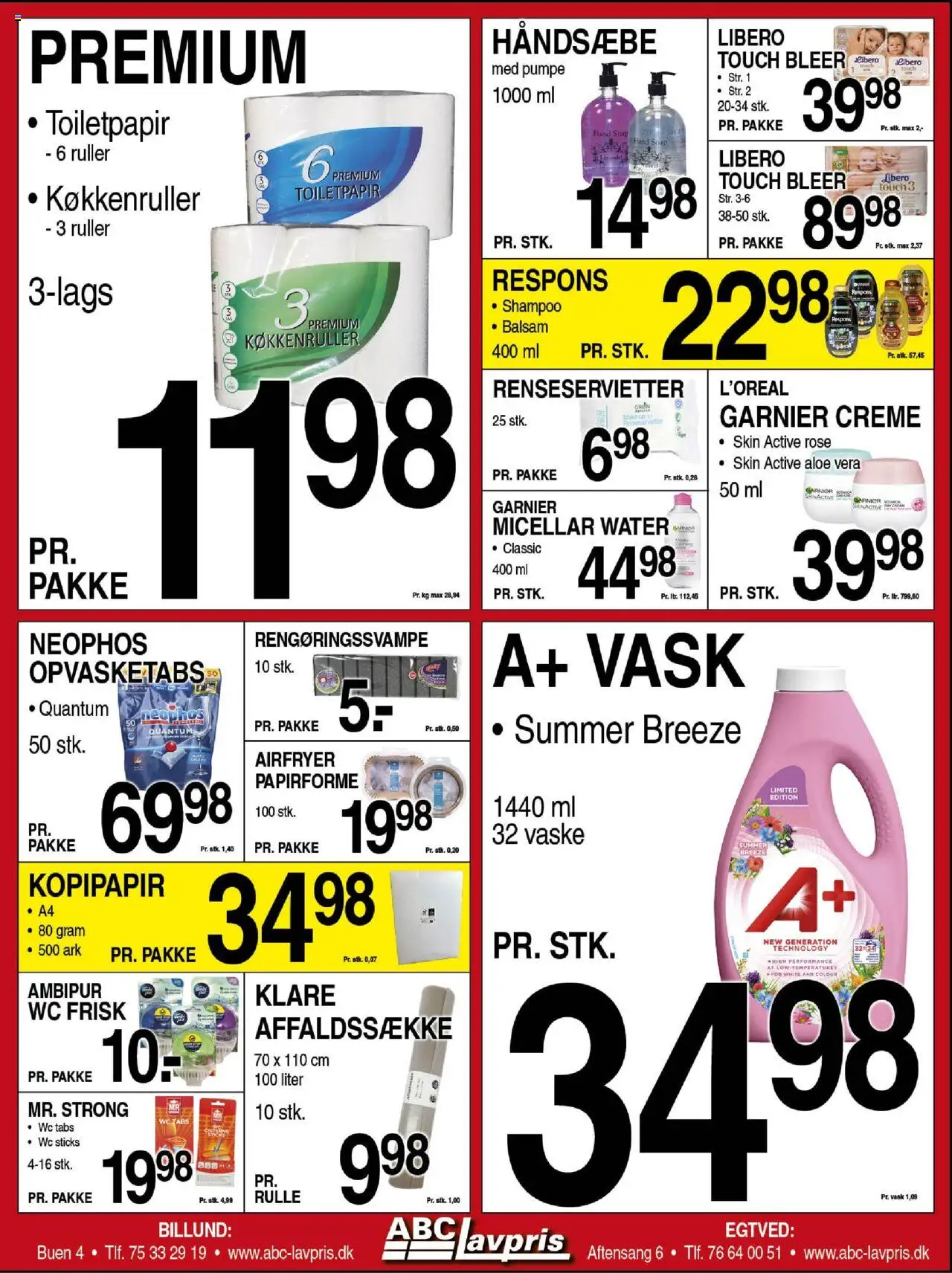 Abc Lavpris Tilbudsavis gyldig fra 13.08.2025 | Side: 7 | Produkter: Shampoo, Balsam, Creme