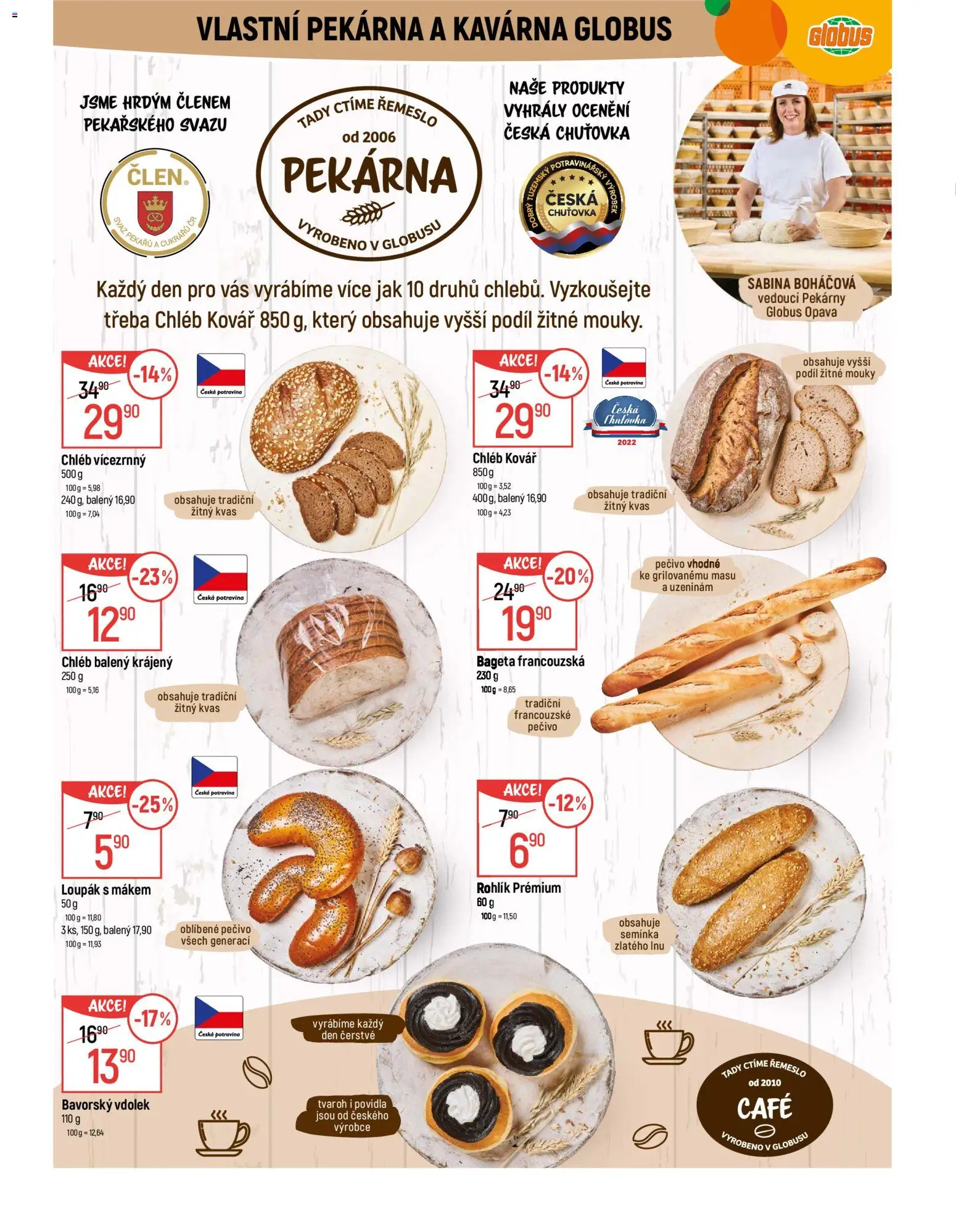 Globus leták - Opava od 05.11.2025 | Strana: 6 | Produkty: Globus, Povidla, Tvaroh, Semínka