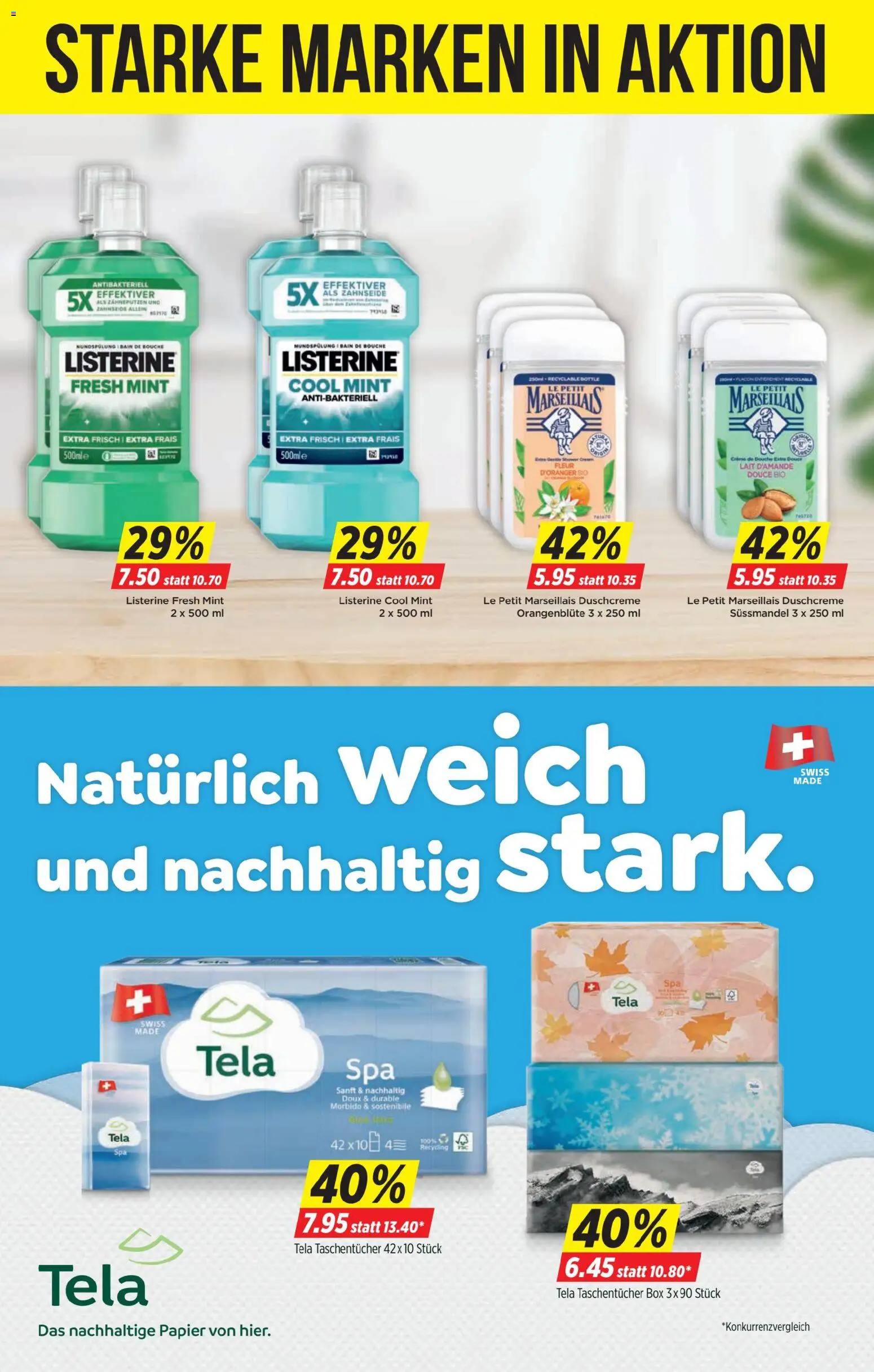 Denner aktionen – gültig ab 12.03.2026 | Seite: 18 | Produkte: Box, Duschcreme, Creme