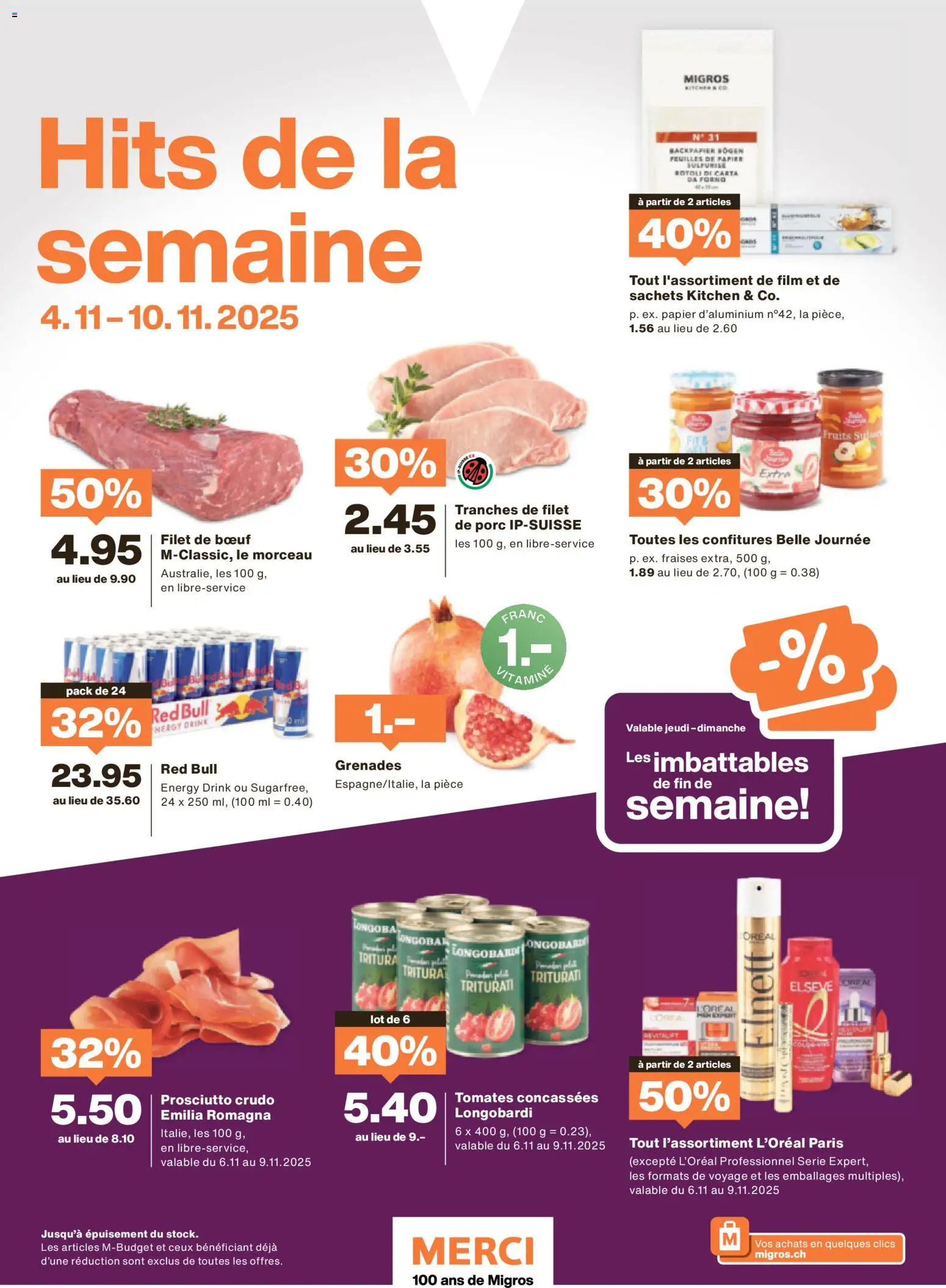 Migros Magazin FR – gültig ab 03.11.2025 | Seite: 72