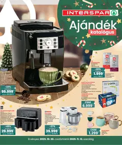 Interspar Ajándék katalógus - amely érvényes a következő dátumtól: 30.10.2025