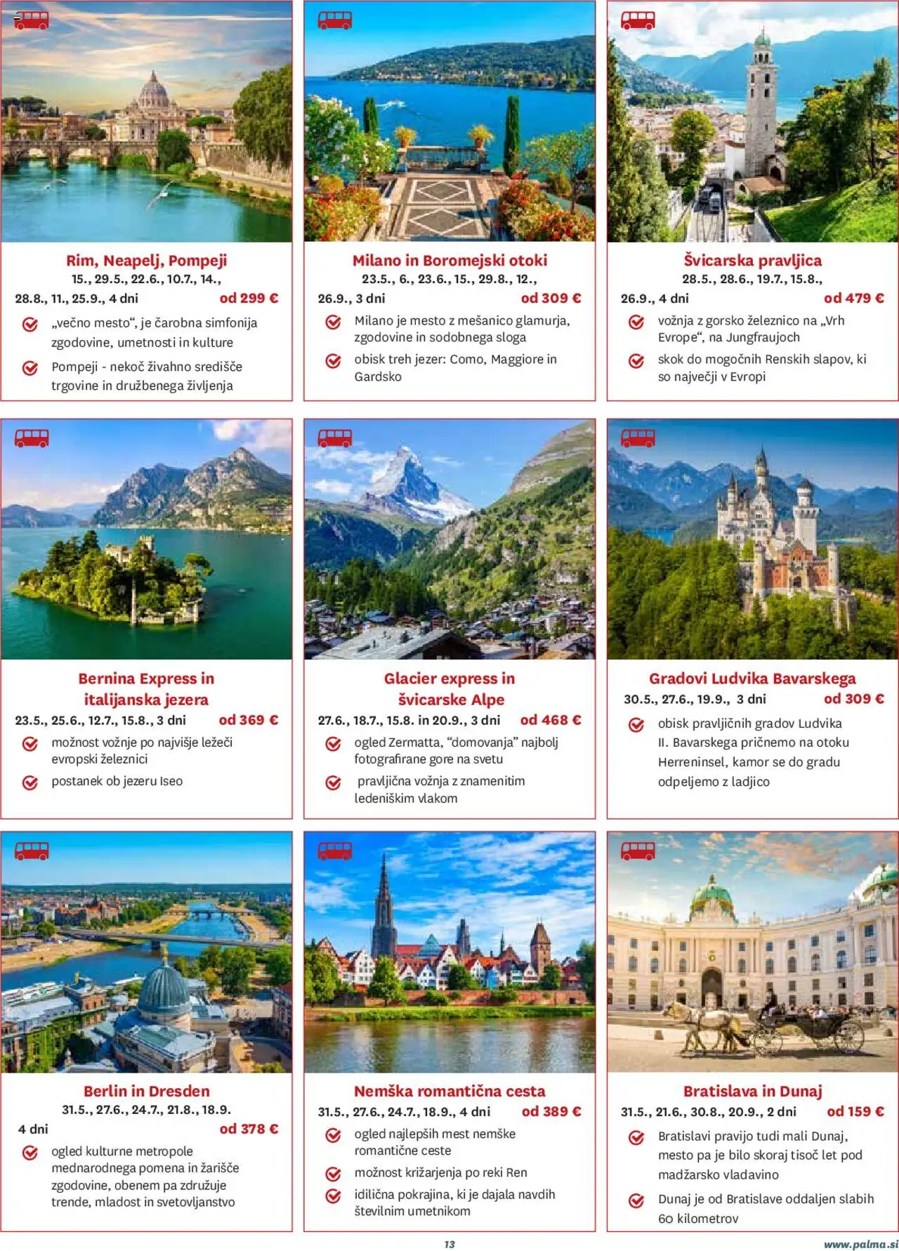 Novi Palma katalog ponudbe – veljaven od 01.02.2025 | Stran: 13