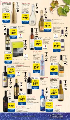 Peter & Peter Riesling Mosel*, 0,75 1 (1 l = 393,20 Kč) s Clubcard: (1 l = 346,53 Kč) od 17.09.2025 | Strana: 21