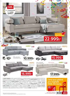 Náhled letáku XXXLutz leták od 09.02.2026 | Strana: 3 | Produkty: Sedací souprava, Taburet, Karty