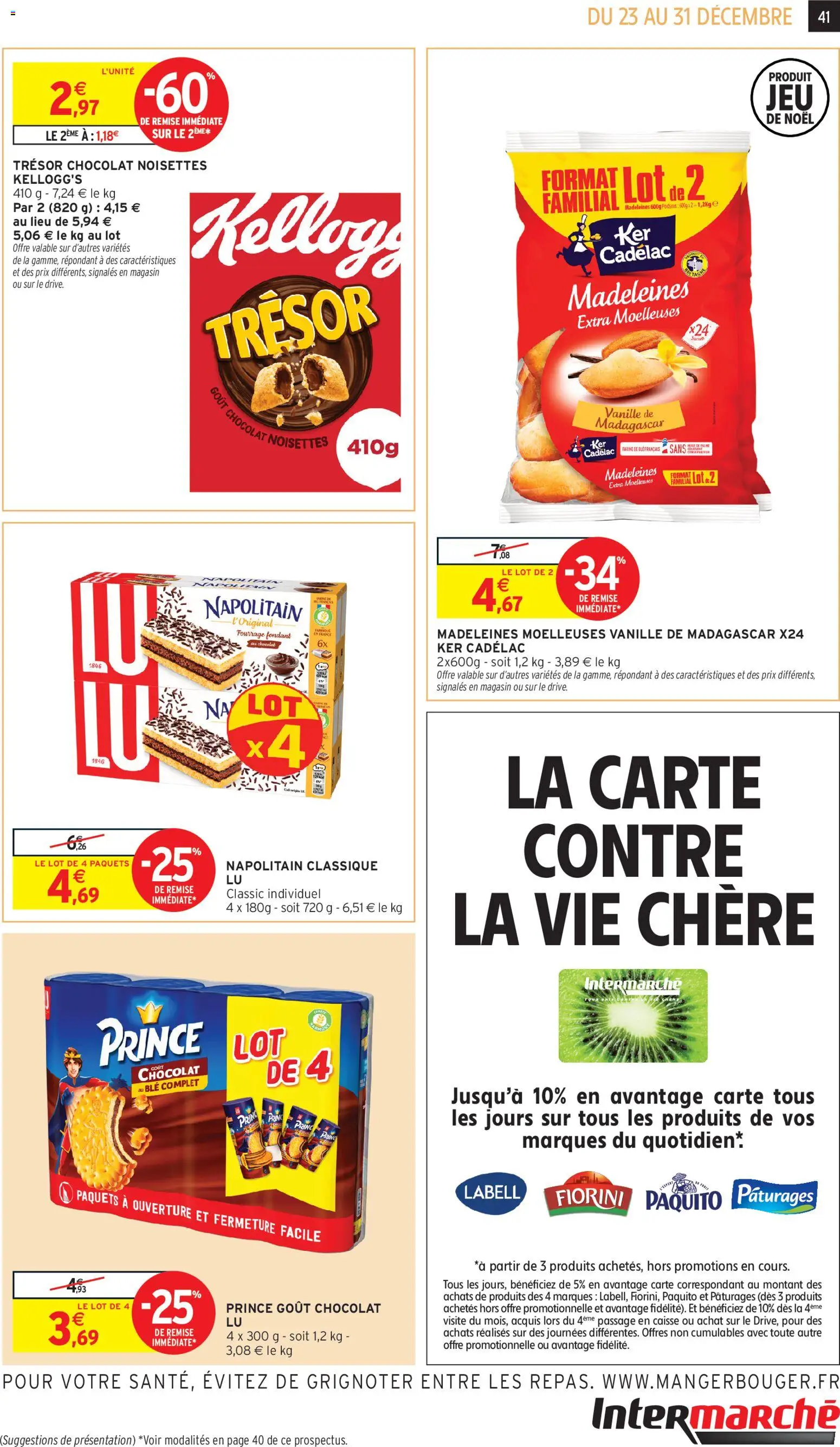 {H1} | Page: 41 | Produits: Noisettes, Farine, Huile, Chocolat