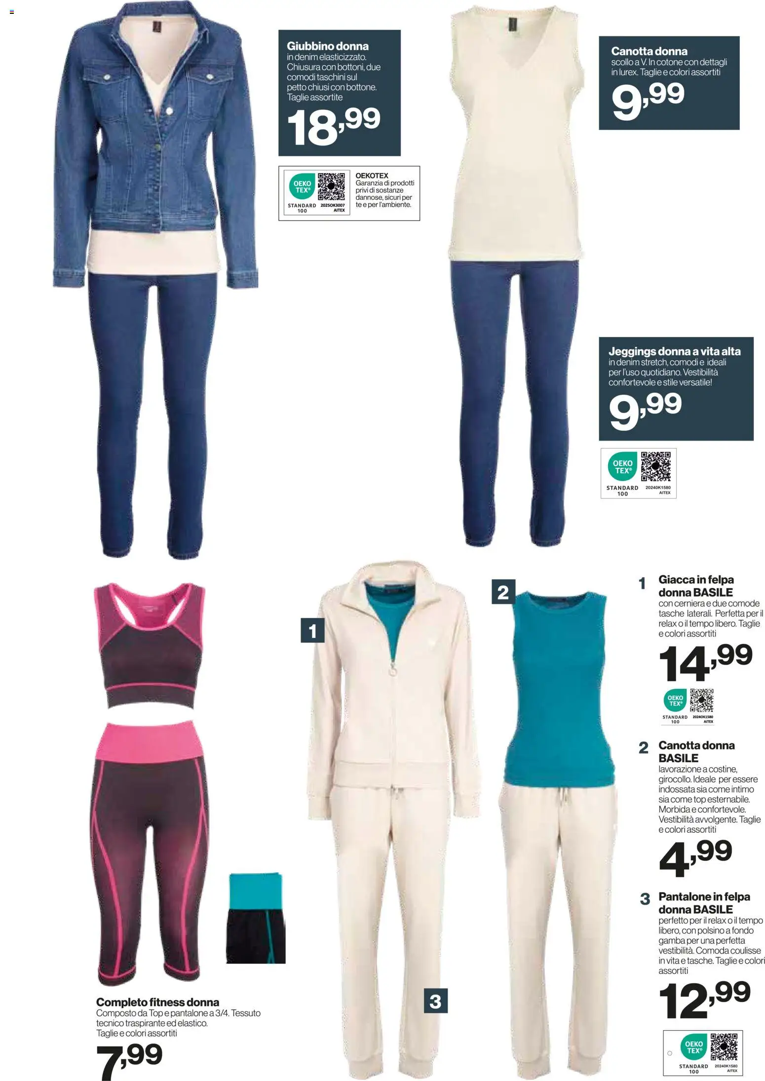 Volantino IN's del 25.03.2026 | Pagina: 23 | Prodotti: Felpa, Giacca, Intimo, Top