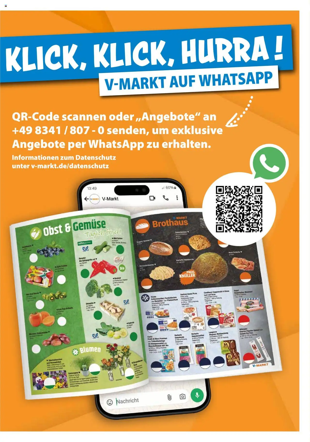 V-Markt - M&#252;nchen - gültig ab dem 24.07.2025 | Seite: 22 | Produkte: Blumen, Fischstabchen, Gemüse, Obst