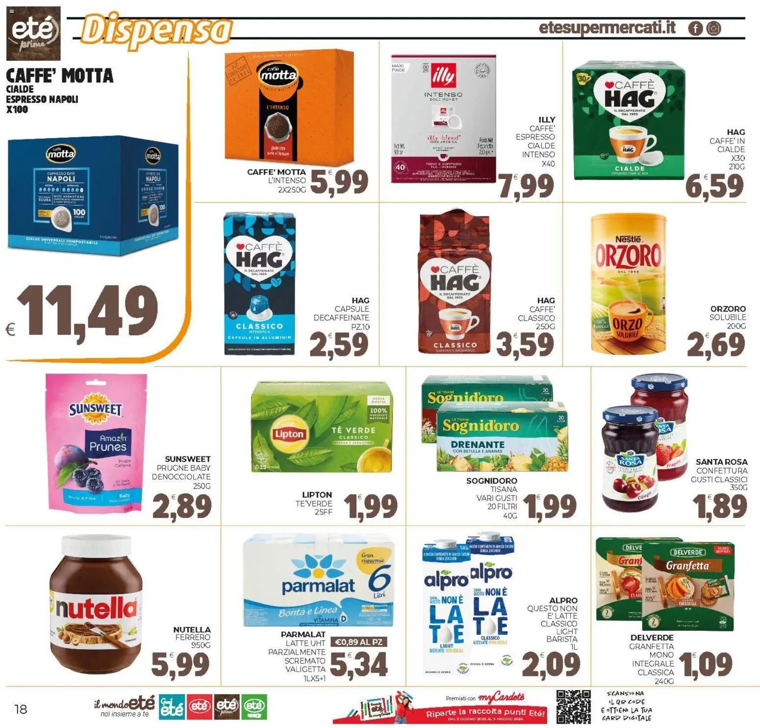 Volantino Eté del 02.12.2025 | Pagina: 18 | Prodotti: Tè, Latte, Ananas, Valigetta