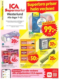 ICA Supermarket - Enköping - Förhandsvisning av reklamblad från butik ICA Supermarket aktuell från 13.04.2026