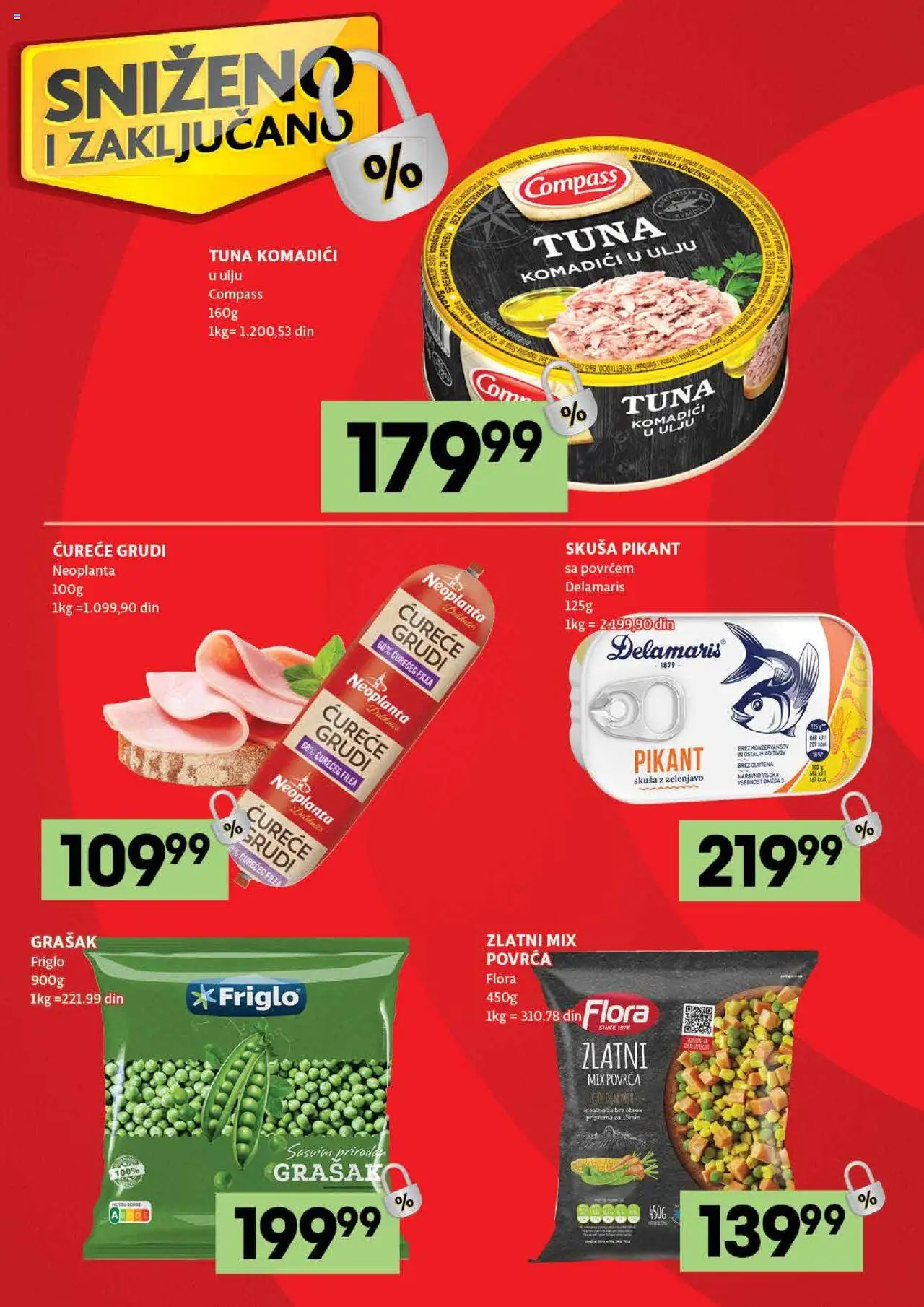 Idea katalog - važi od 24.07.2025 | Strana: 44 | Proizvode: Grašak, Skuša