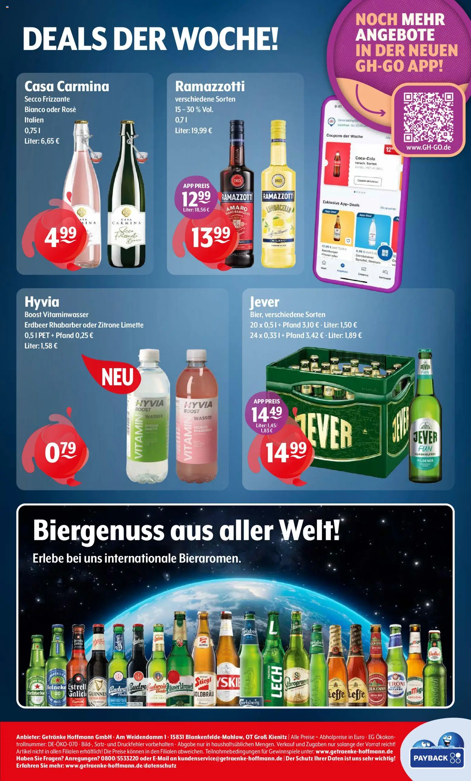 Getränke Hoffmann - Nordrhein - Westfalen – gültig ab 29.12.2025 | Seite: 8 | Produkte: Wasser, Zitrone, Jever, Limette