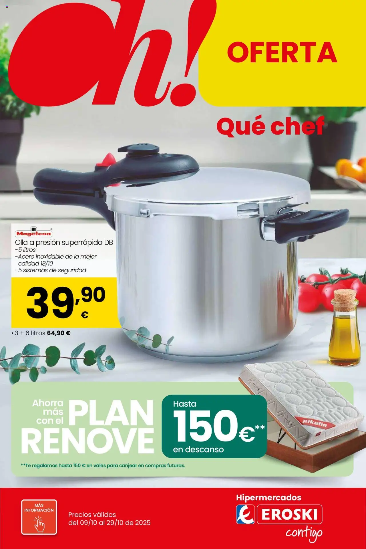 Eroski - Oh! Qué chef │ válido desde el 09.10.2025 | Página: 1 | Productos: Té