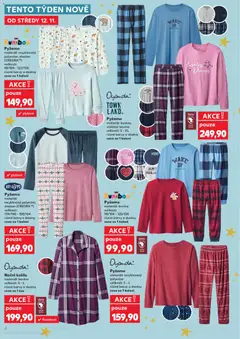 Náhled letáku Oyanda Noční košile, Noční košile materiál: bavlna velikosti: S-L různé barvy a dezény cena za 1 kus od 12.11.2025 | Strana: 4 | Produkty: Košile, Pyžamo, Barvy, Noční košile