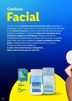 Pré-visualização Lidl Beleza Inteligente válido de 16.03.2026 | Página: 34 | Produtos: Agua, Maquilhagem, Rímel, Óleo