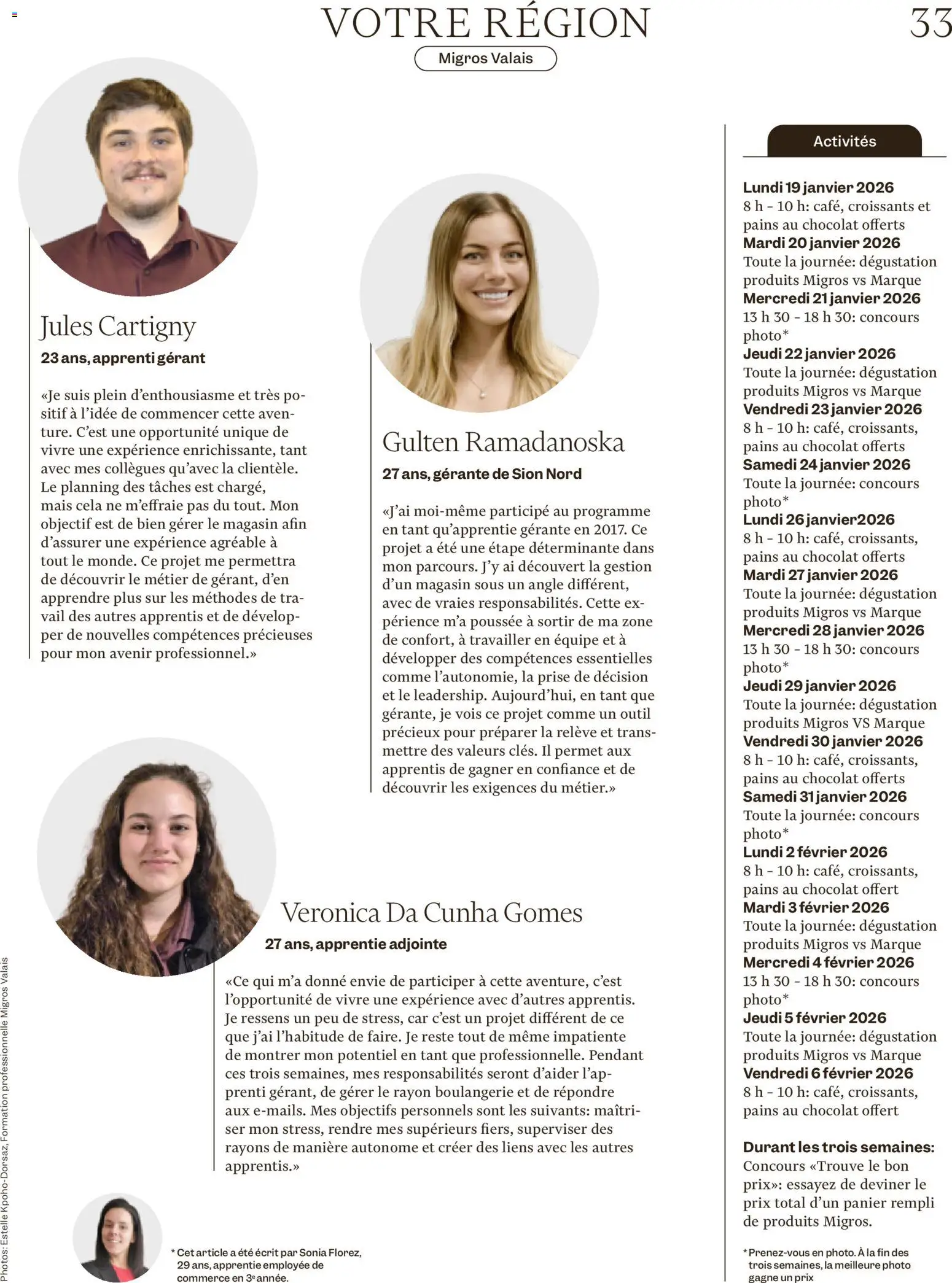 Migros Magazin FR – gültig ab 19.01.2026 | Seite: 33