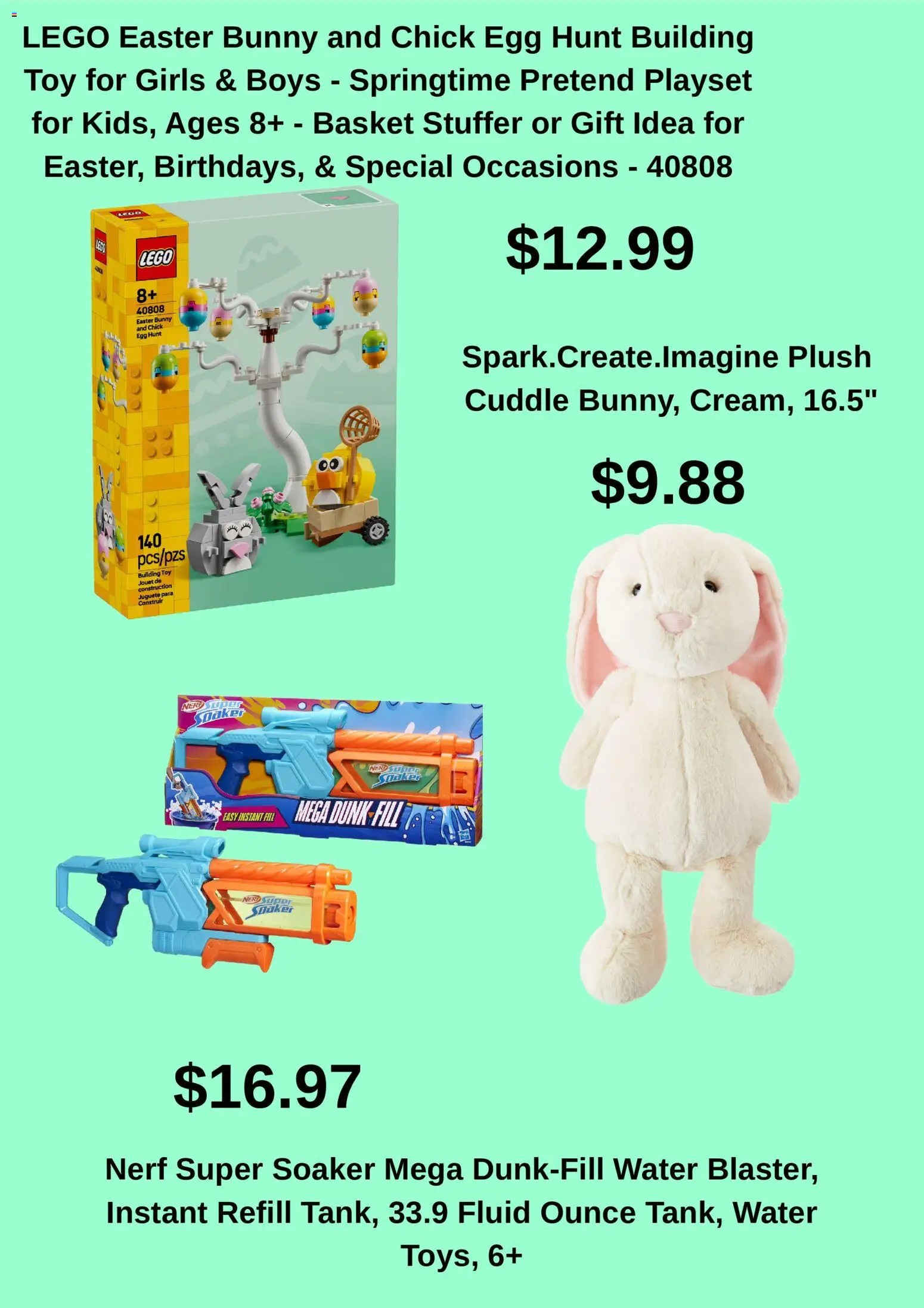 Walmart Catalogue valid from 16.03.2026 | Page: 4 | Products: Water, Vrtna garnitura, Basket