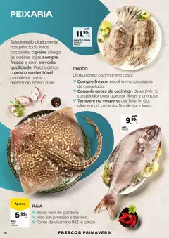 Pré-visualização Continente - A frescura da primavera válido de 17.03.2026 | Página: 14 | Produtos: Cálcio, Sal, Peixe, Proteina