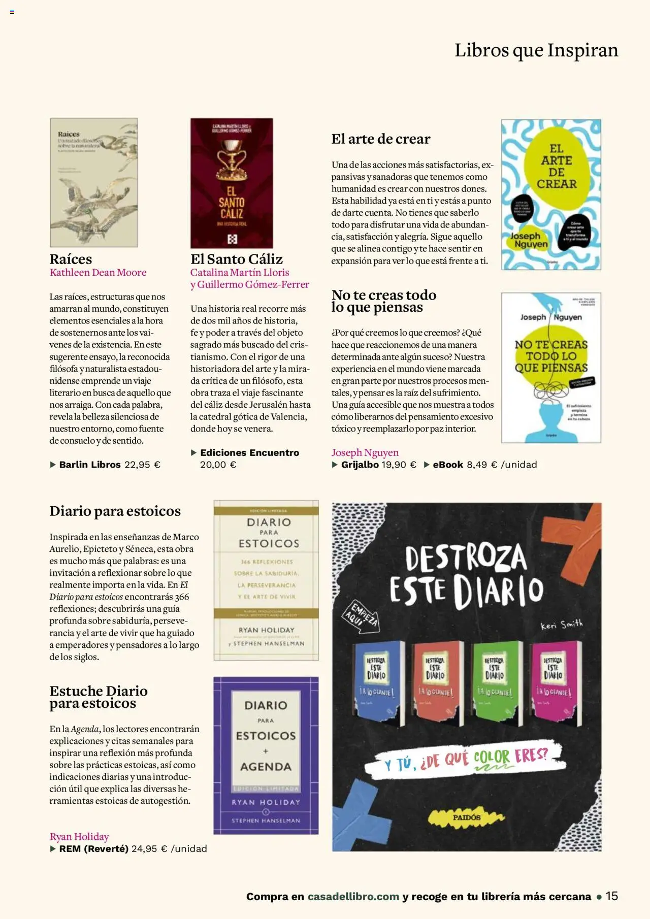 Casa del libro folleto │ válido desde el 01.10.2025 | Página: 15 | Productos: Té, Marco
