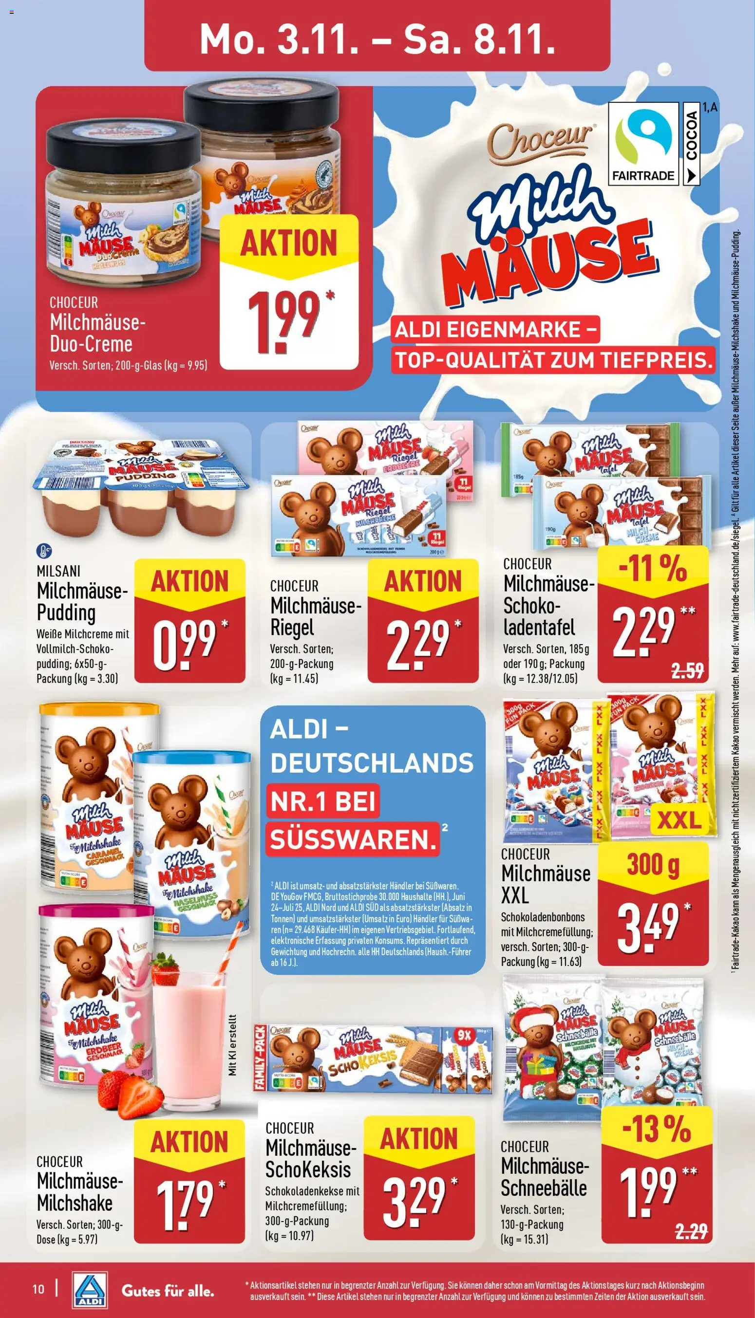 Aldi Prospekt 	 – gültig ab 03.11.2025 | Seite: 10