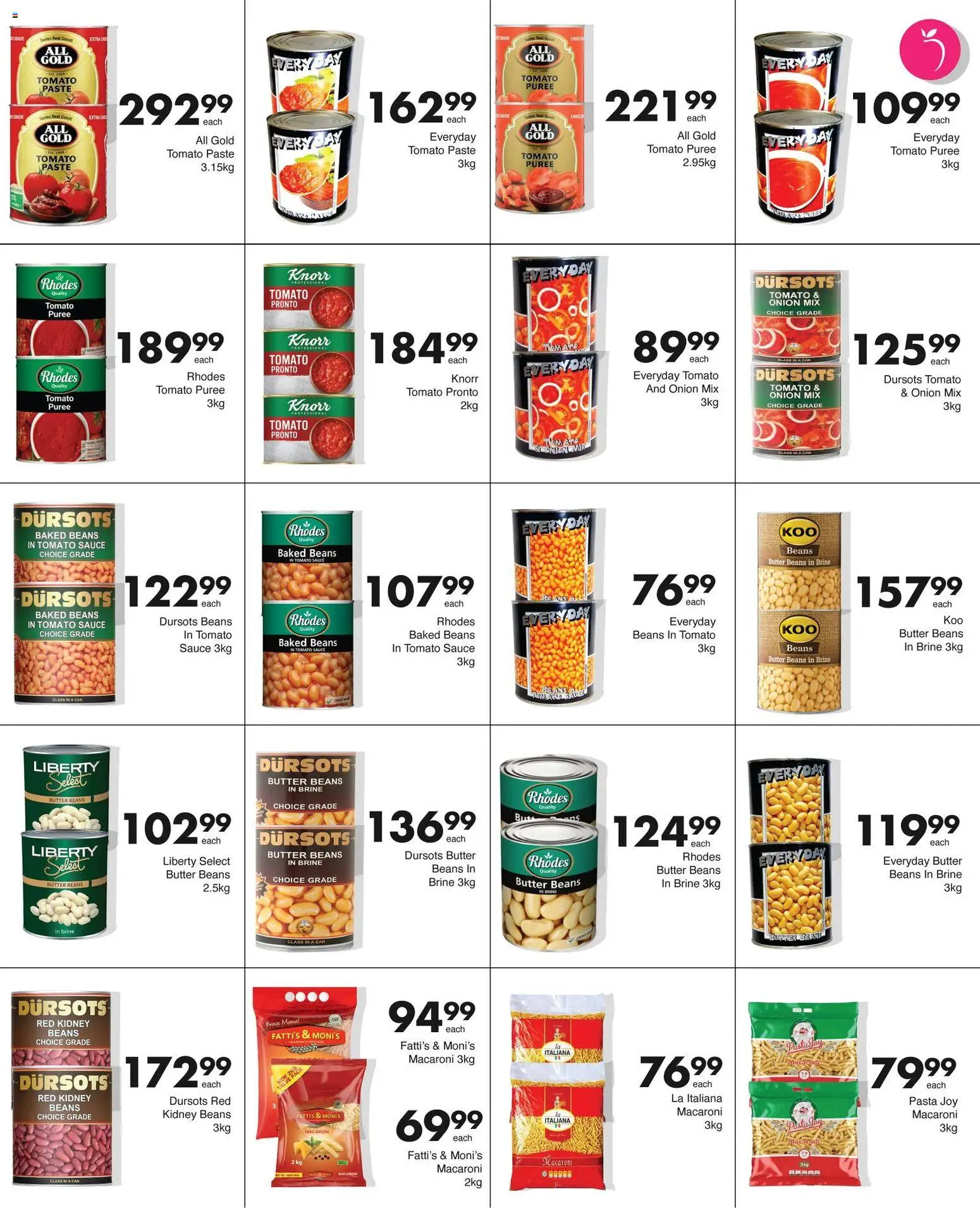 New Save catalogue – valid from 13.04.2026 | Page: 12 | Products: Beans, Baked beans, Pasta, Sauce